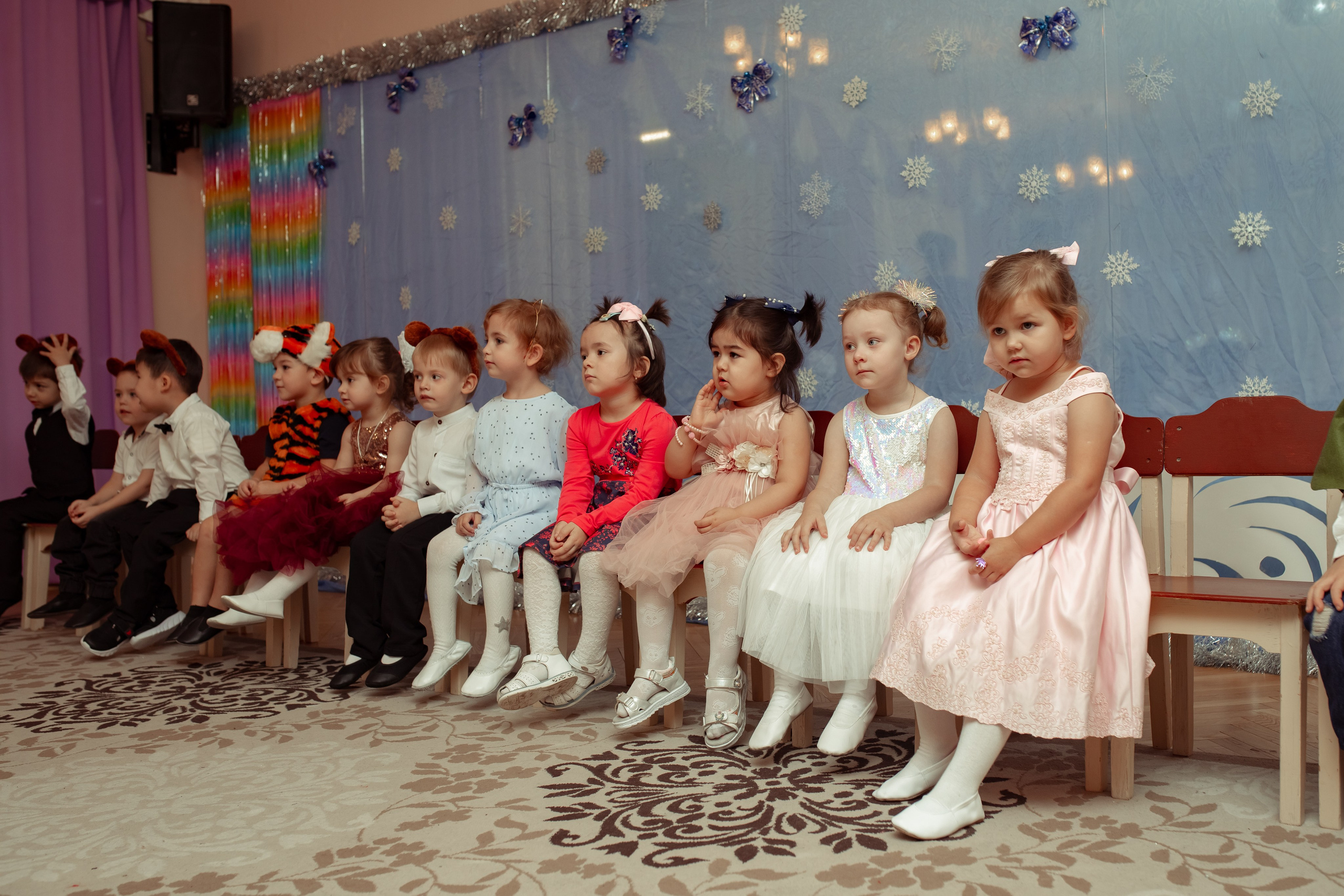 Новогодний утренник в детском саду. Семейный и детский фотограф в Москве Дорогова Екатерина