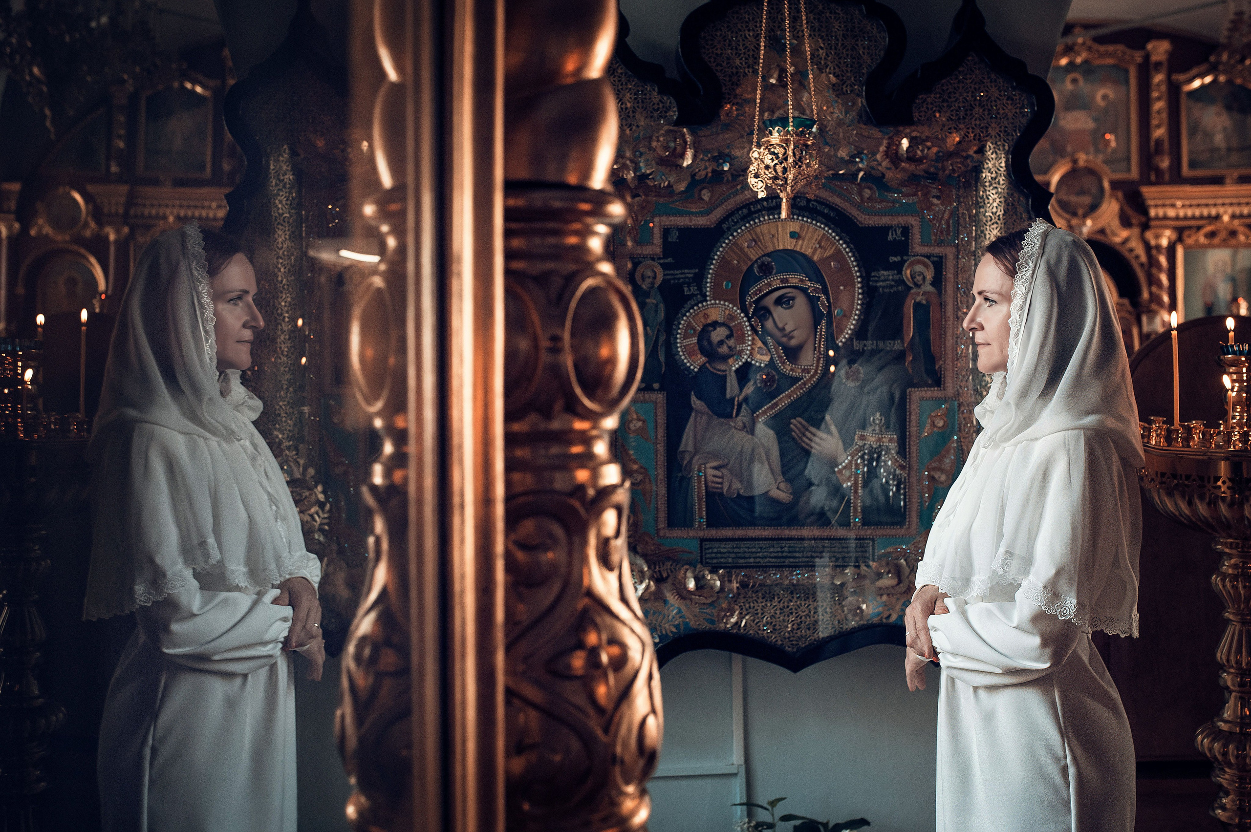 Съемка таинства крещения в Красноярске. Фотографы крещения/венчания  Красноярск Татьяна и Вячеслав Переваловы