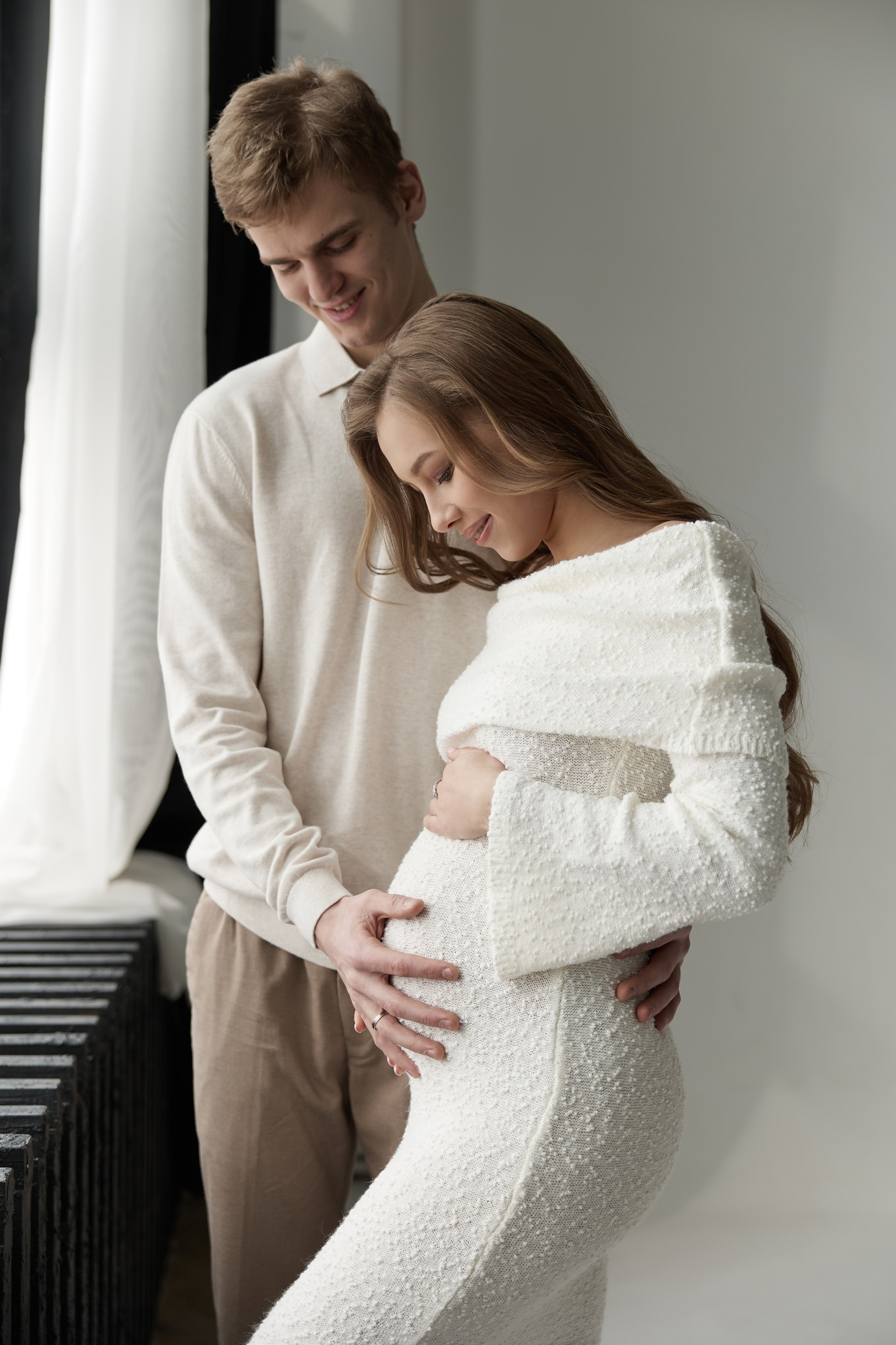 Дарья с мужем. Семейный фотограф и фотограф беременности во Владивостоке