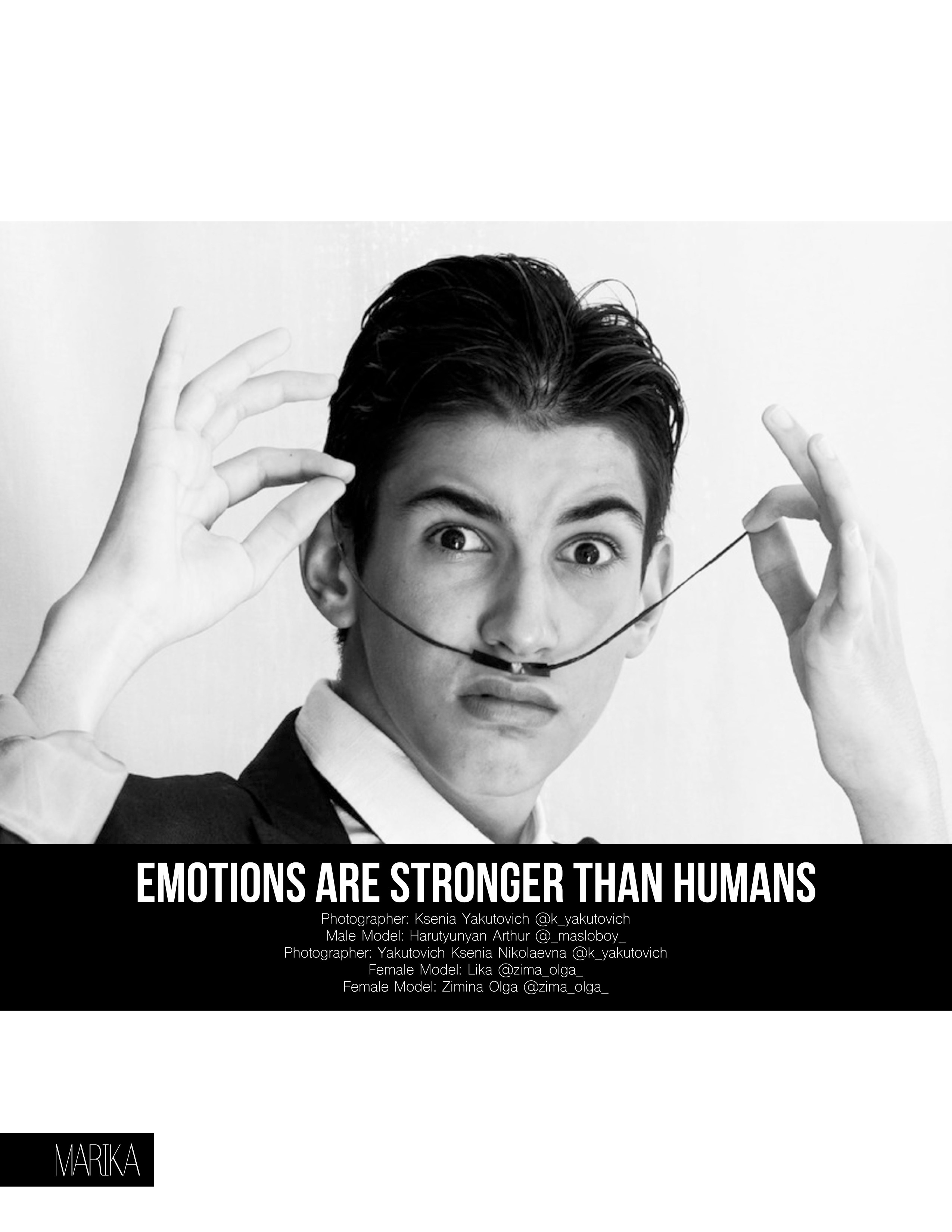 Homage. Art photographer