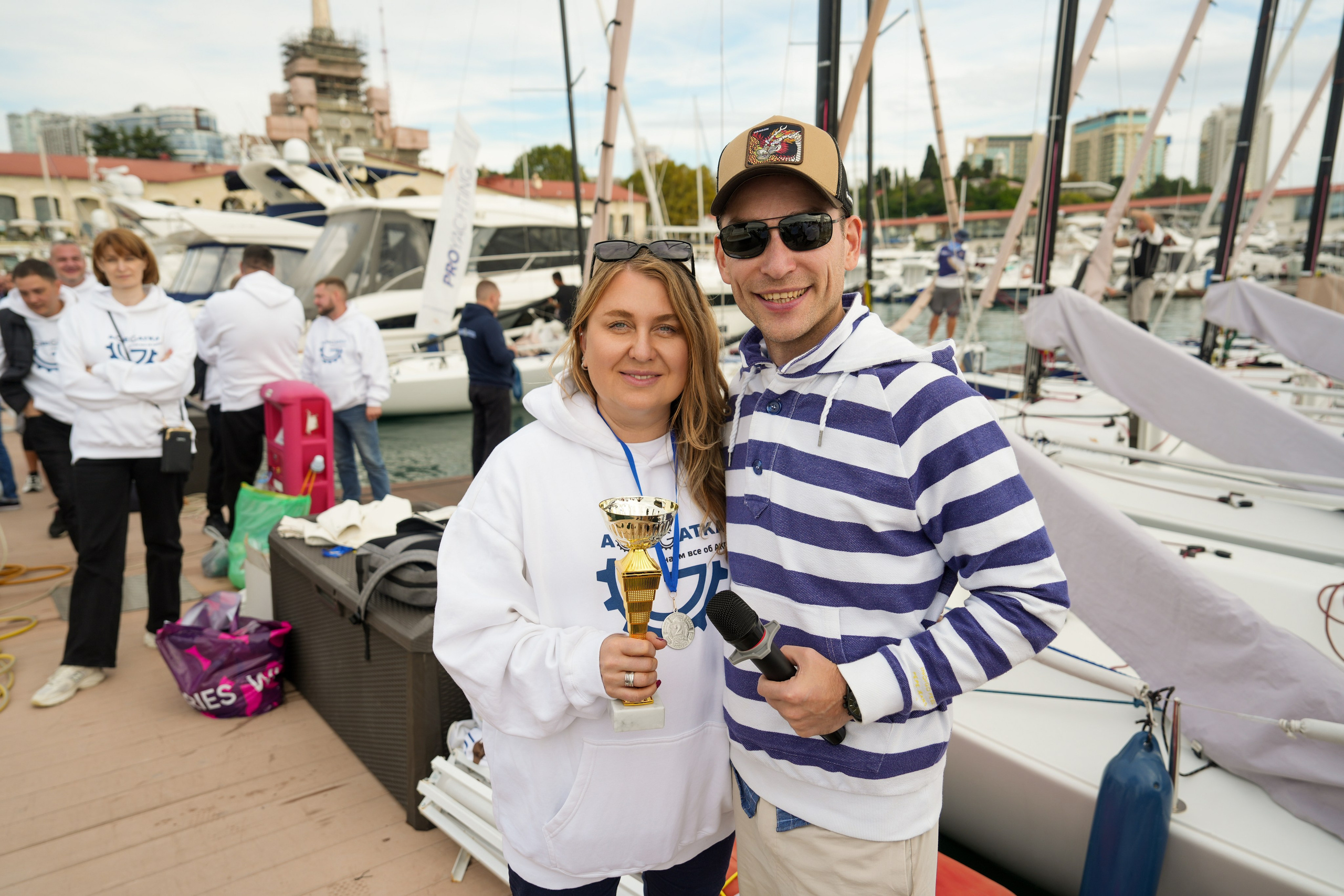 Яхтенная регата для компании Агрегатка. Репортажный фотограф в Красной Поляне и Сочи Павлюченко Екатерина