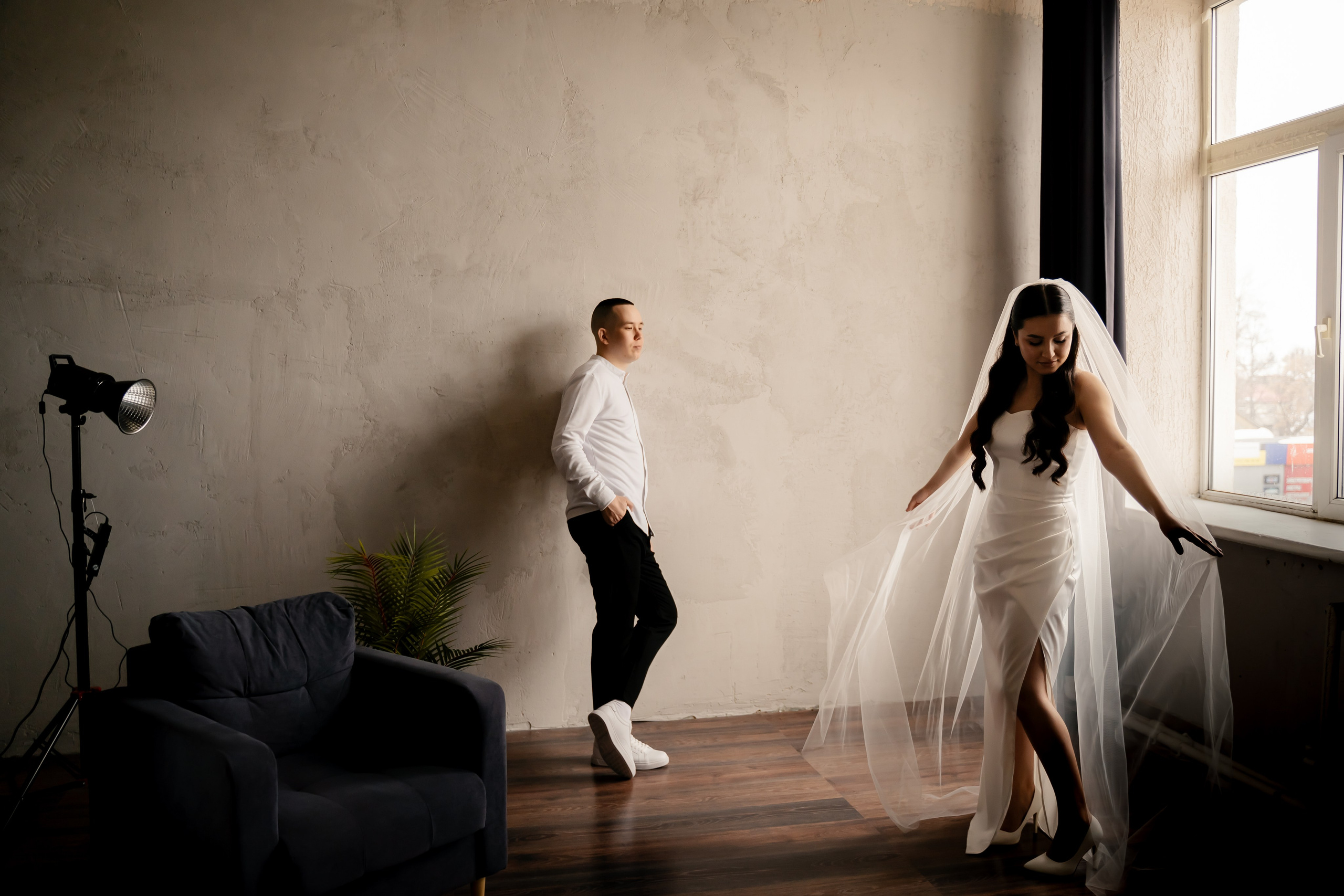 Свадебная съемка в студии. Бирск
