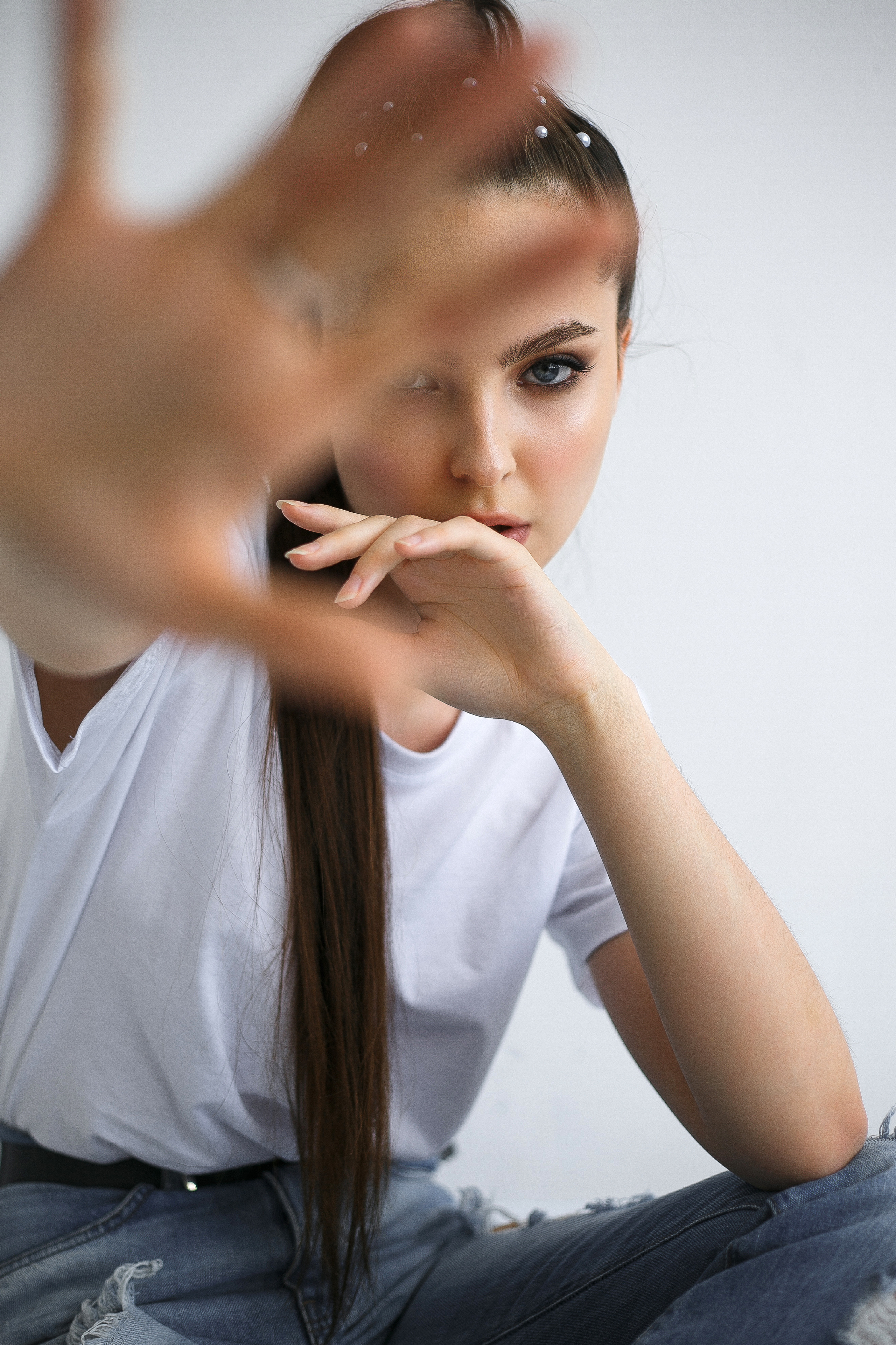 Индивидуальная фотосессия в студии. Фотограф Носова Марина
