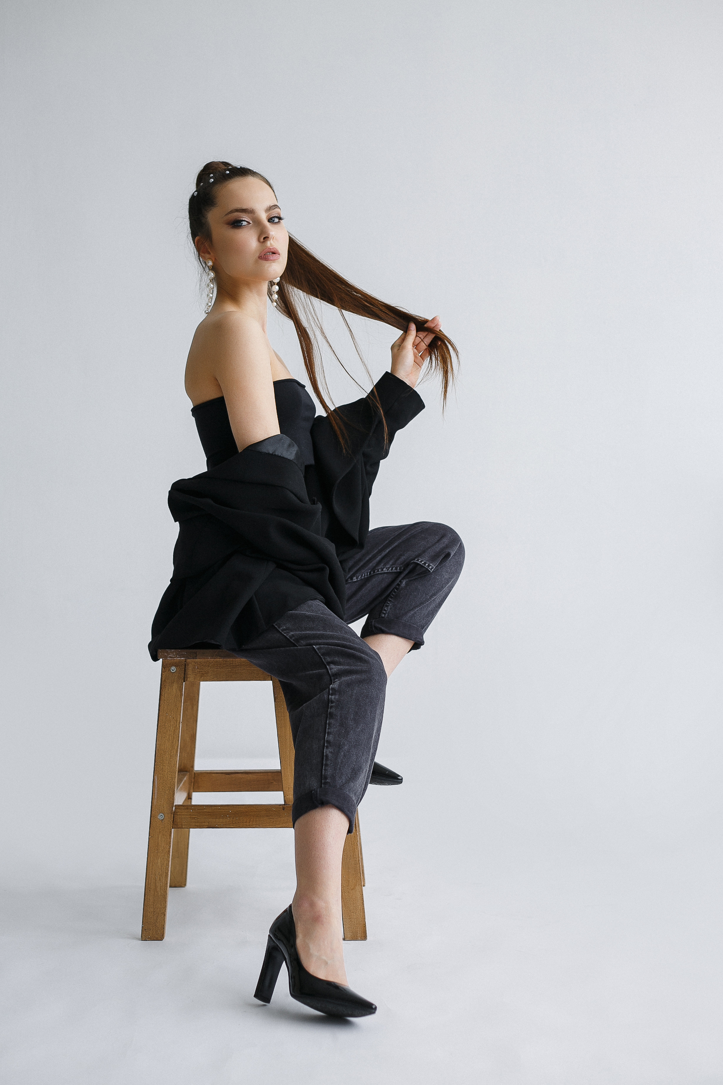 Индивидуальная фотосессия в студии. Фотограф Носова Марина