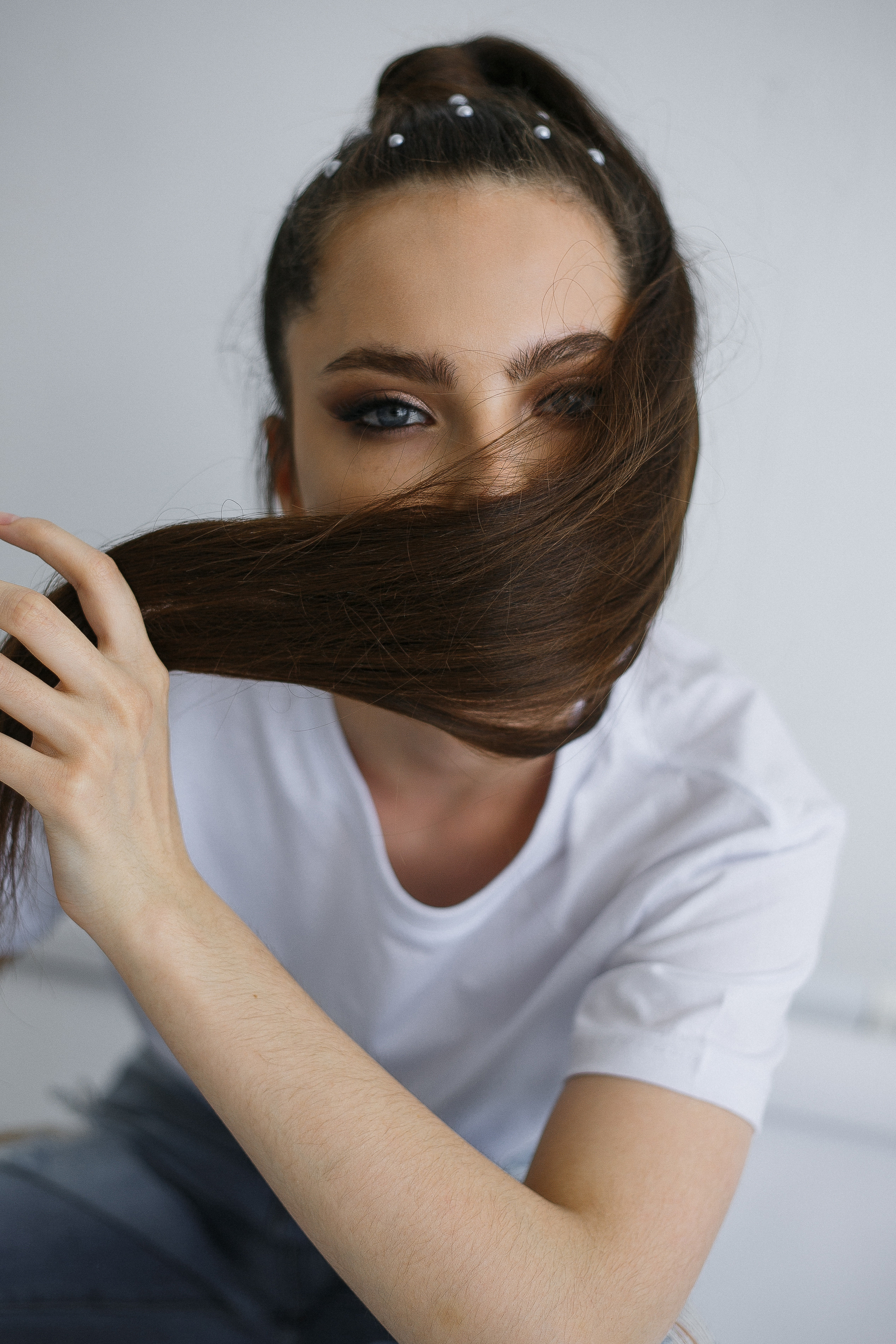 Индивидуальная фотосессия в студии. Фотограф Носова Марина