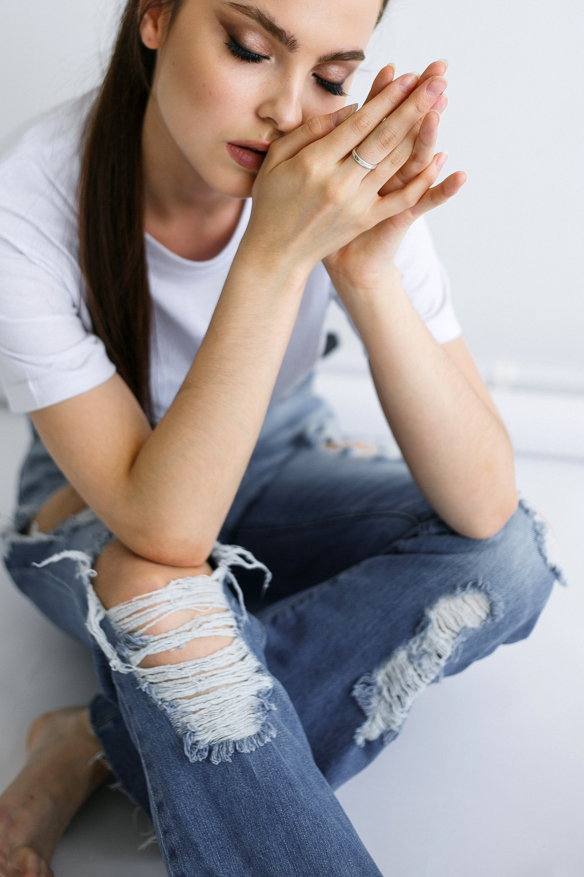 Индивидуальная фотосессия в студии. Фотограф Носова Марина