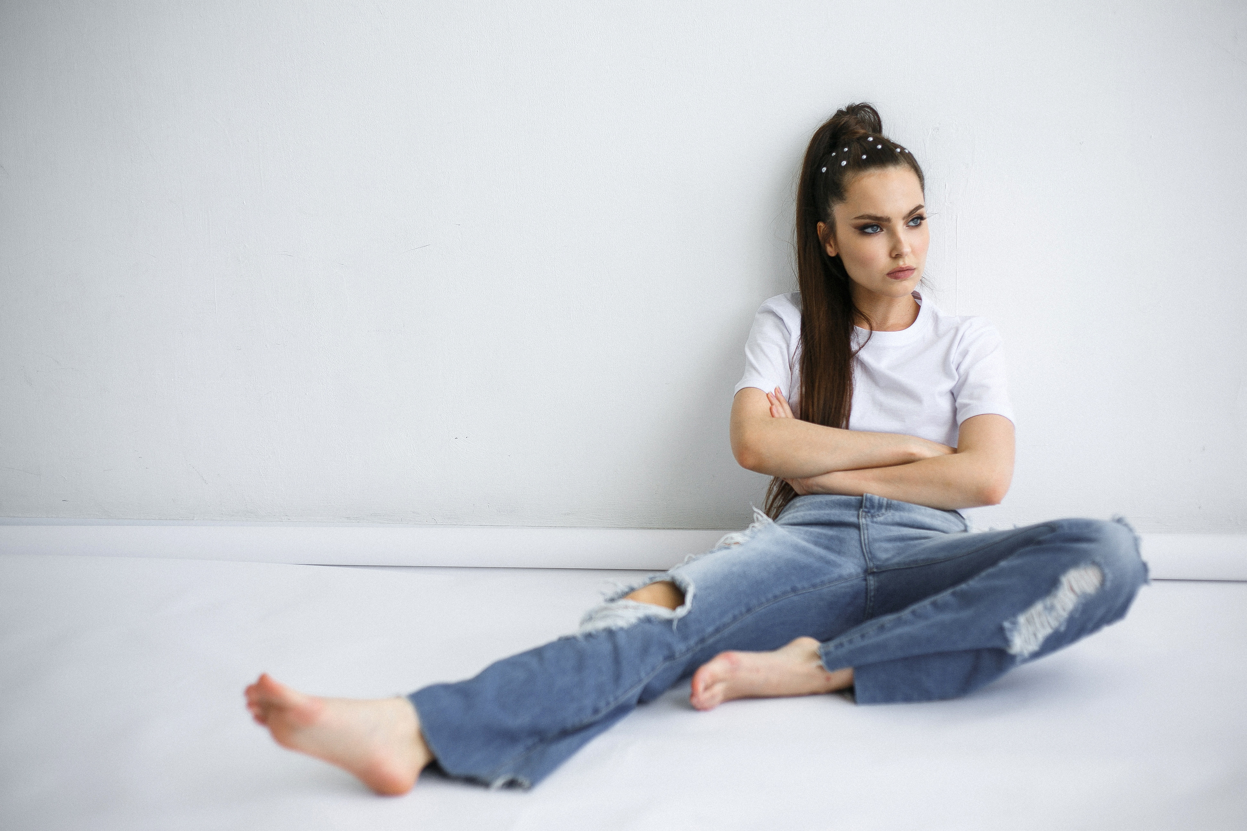 Индивидуальная фотосессия в студии. Фотограф Носова Марина