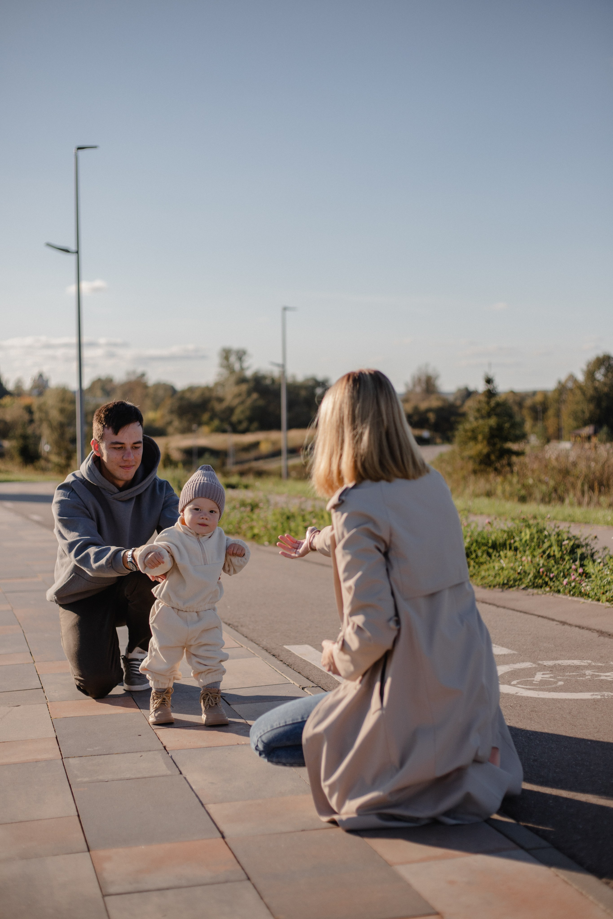 Семейная прогулка в парке