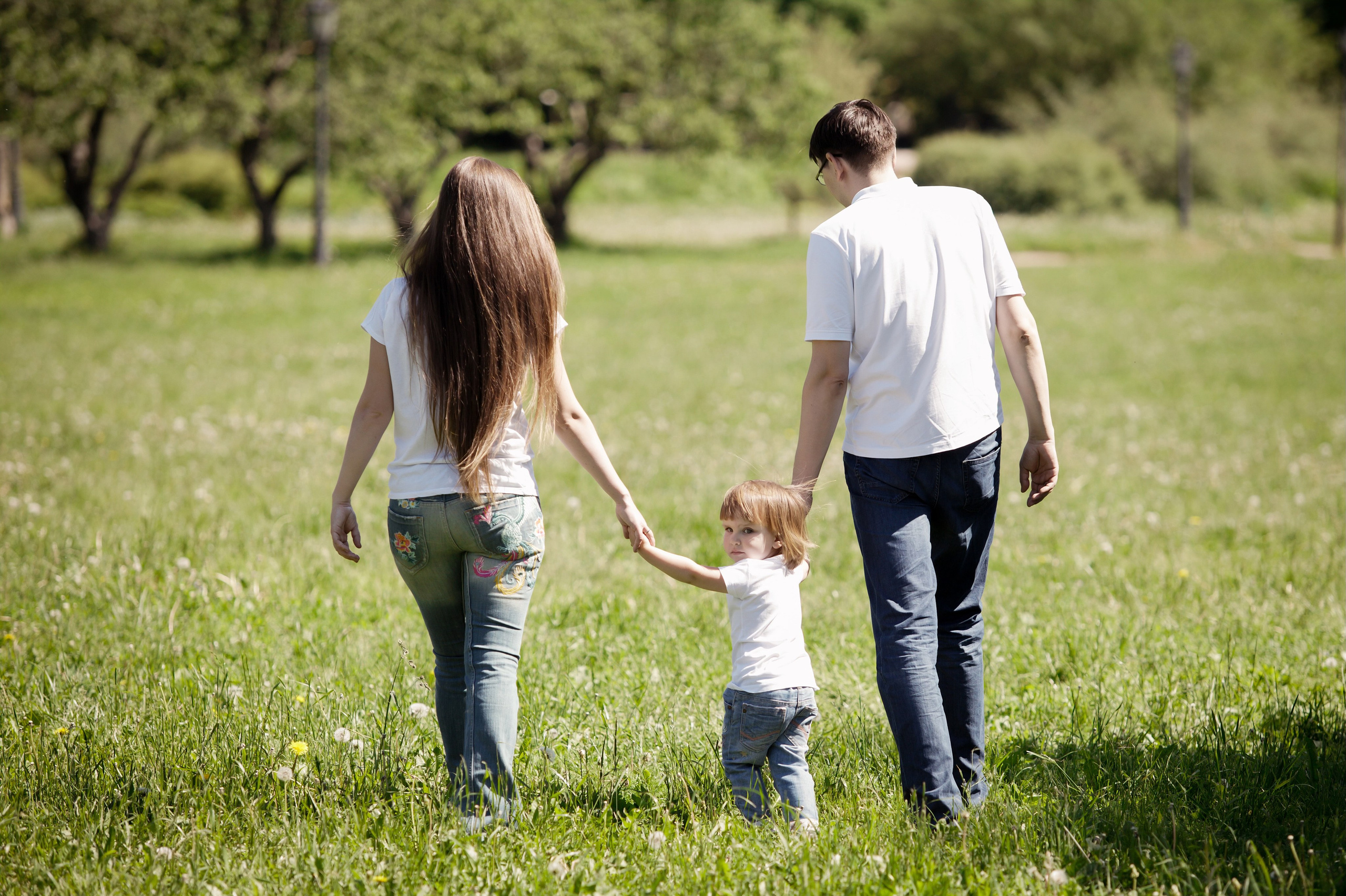 Семейная съемка в парке. Фотографы в Москве Светлана Устинова и Сергей Грачев