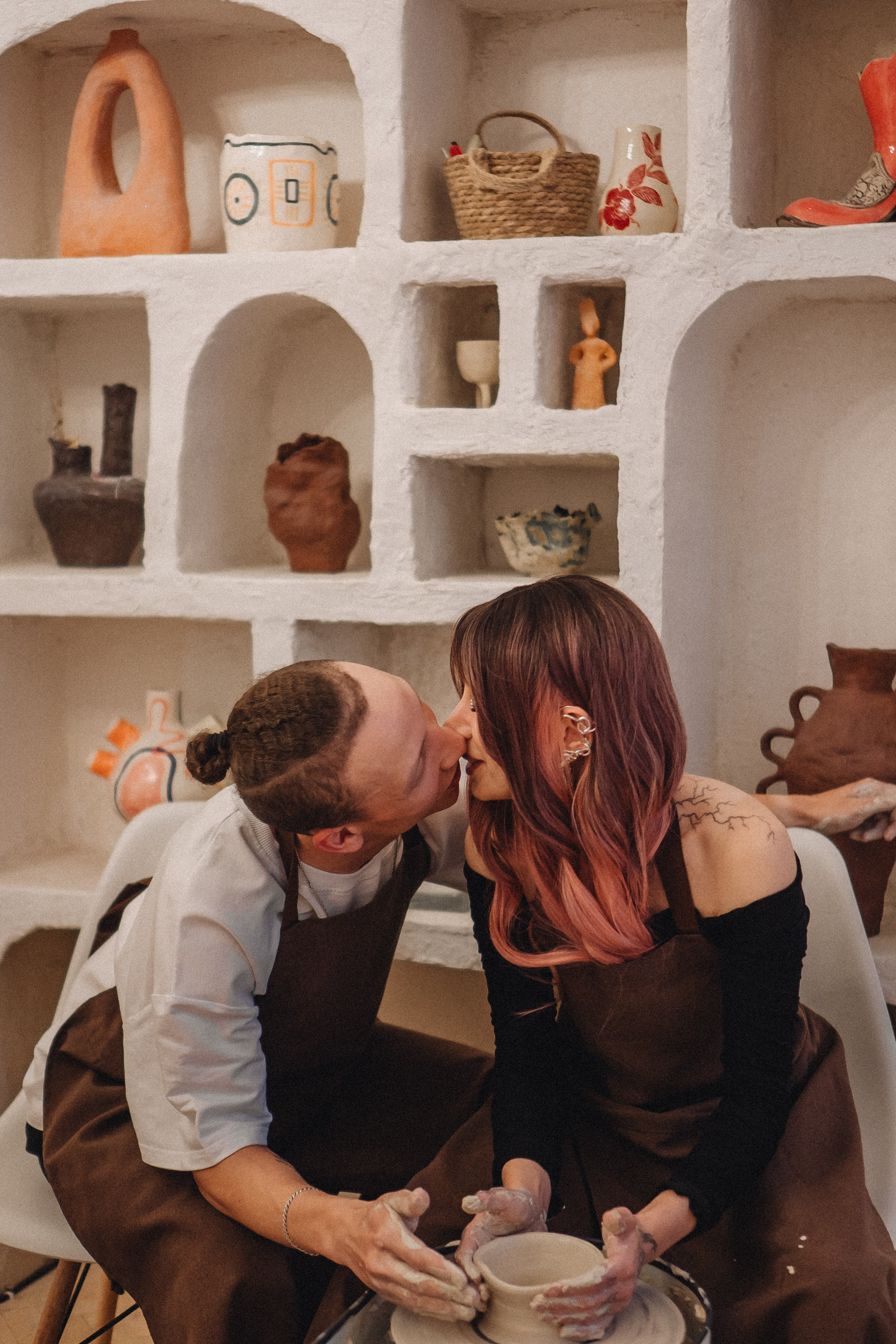 СВИДАНИЕ В ГОНЧАРНОЙ МАСТЕРСКОЙ. Профессиональный фотограф, Санкт-Петербург — Виктория Богомолова