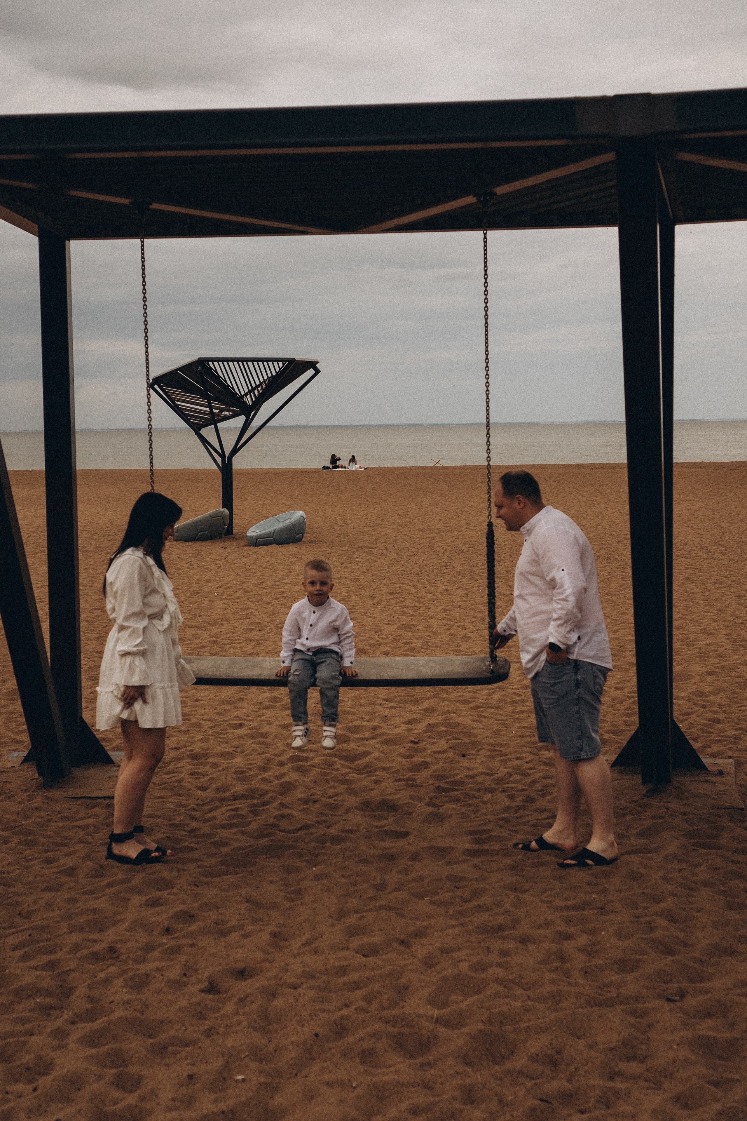 Семейная история на берегу залива. Профессиональный фотограф, Санкт-Петербург — Виктория Богомолова