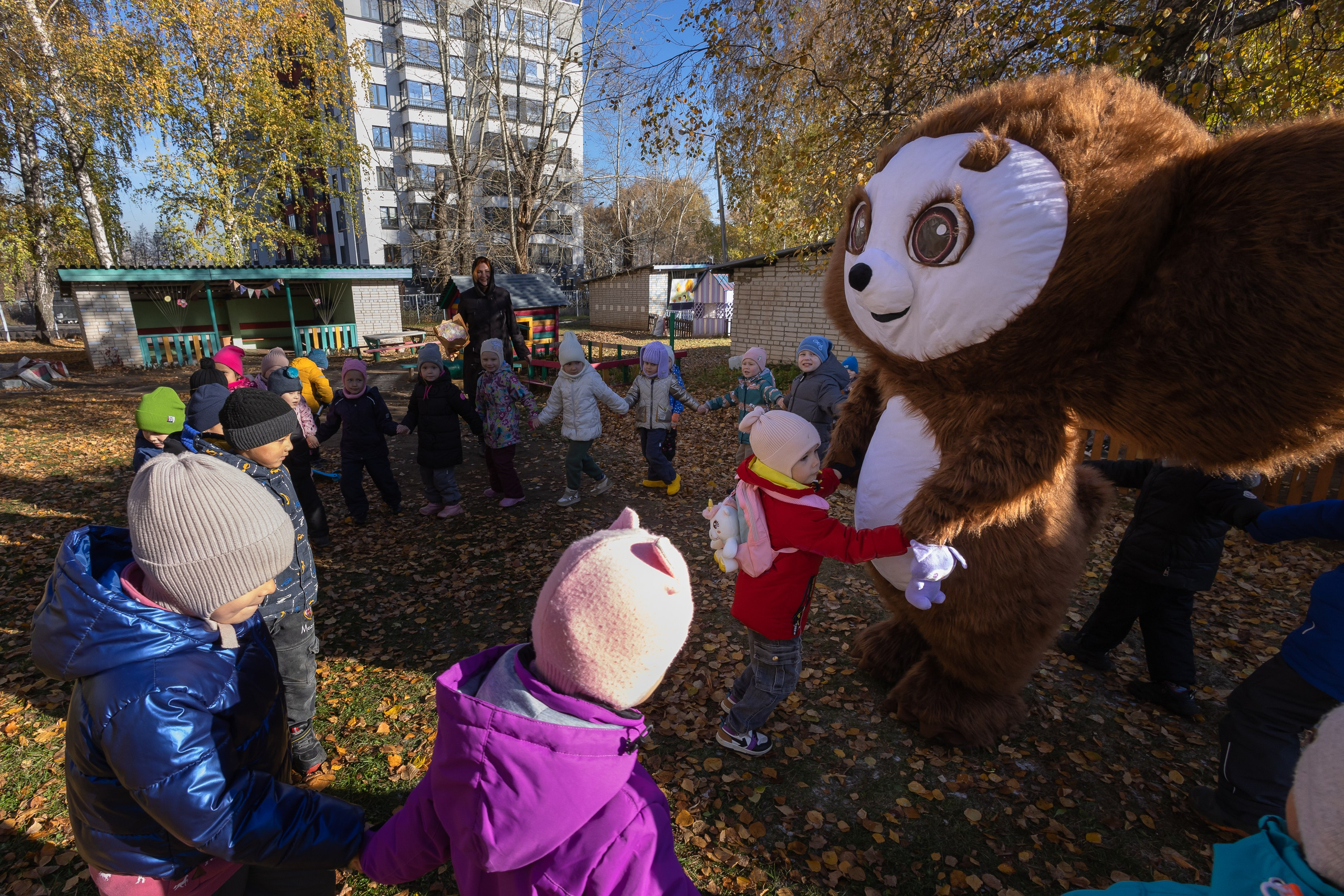 Детский день рождения с Чебурашкой