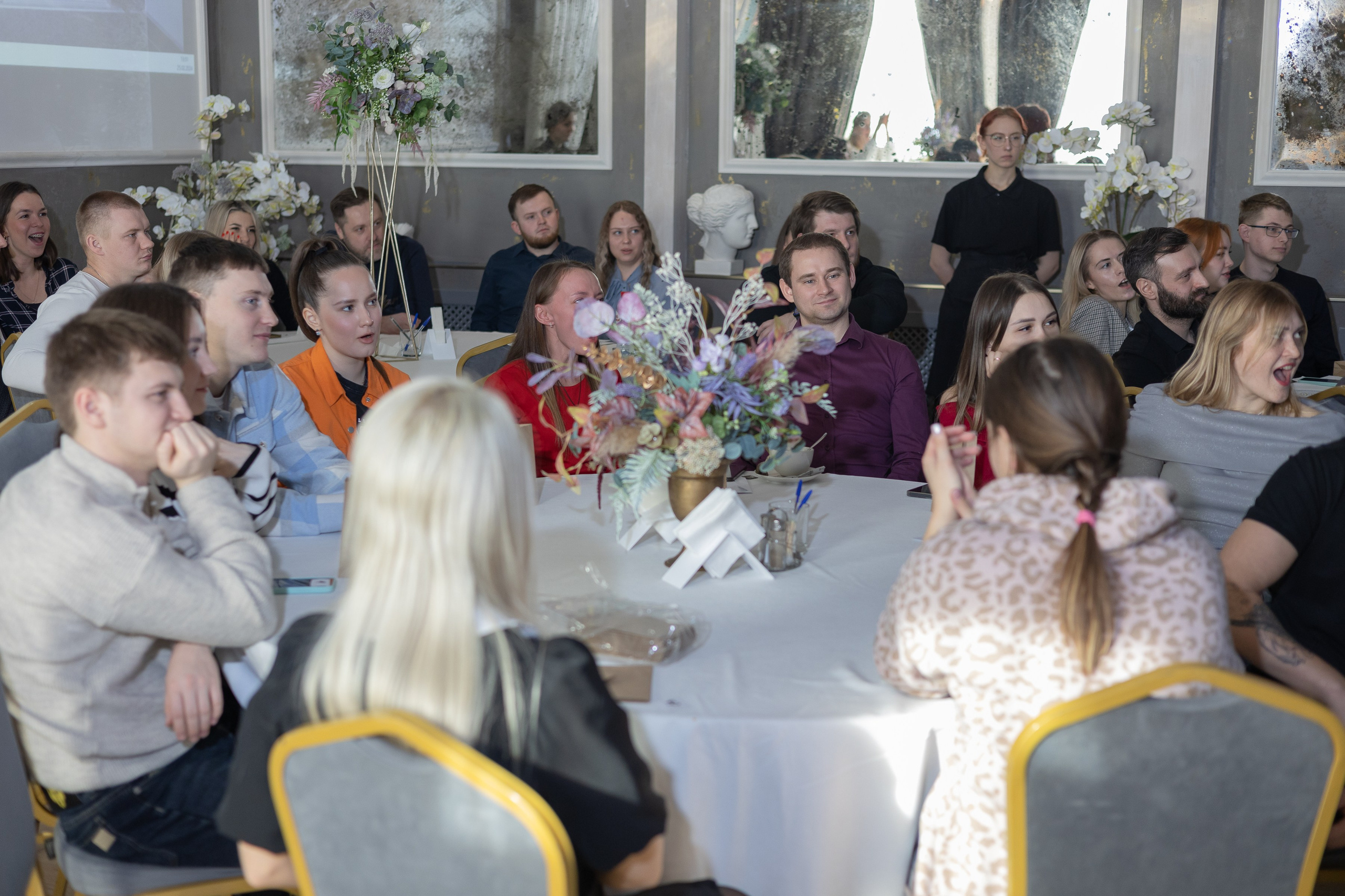 Свадебное чаепитие для молодоженов