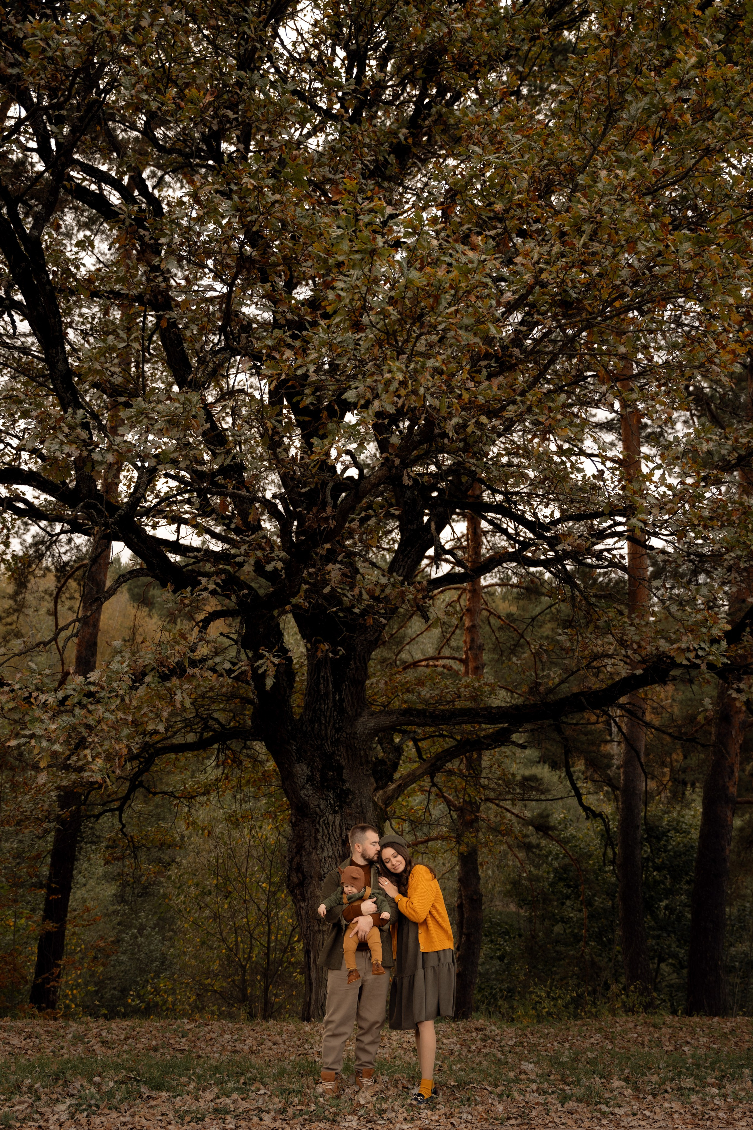Осень в парке. Семейный фотограф Москва. Фотограф беременности и материнства Москва