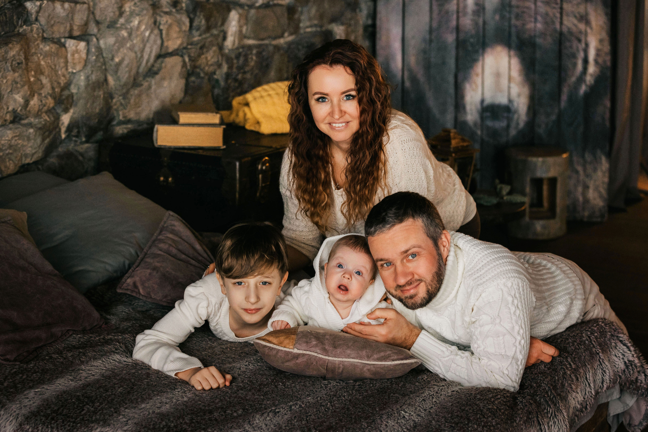 Настя, Лёша, Андрей и Милана. Фотограф Харитонова Наталья