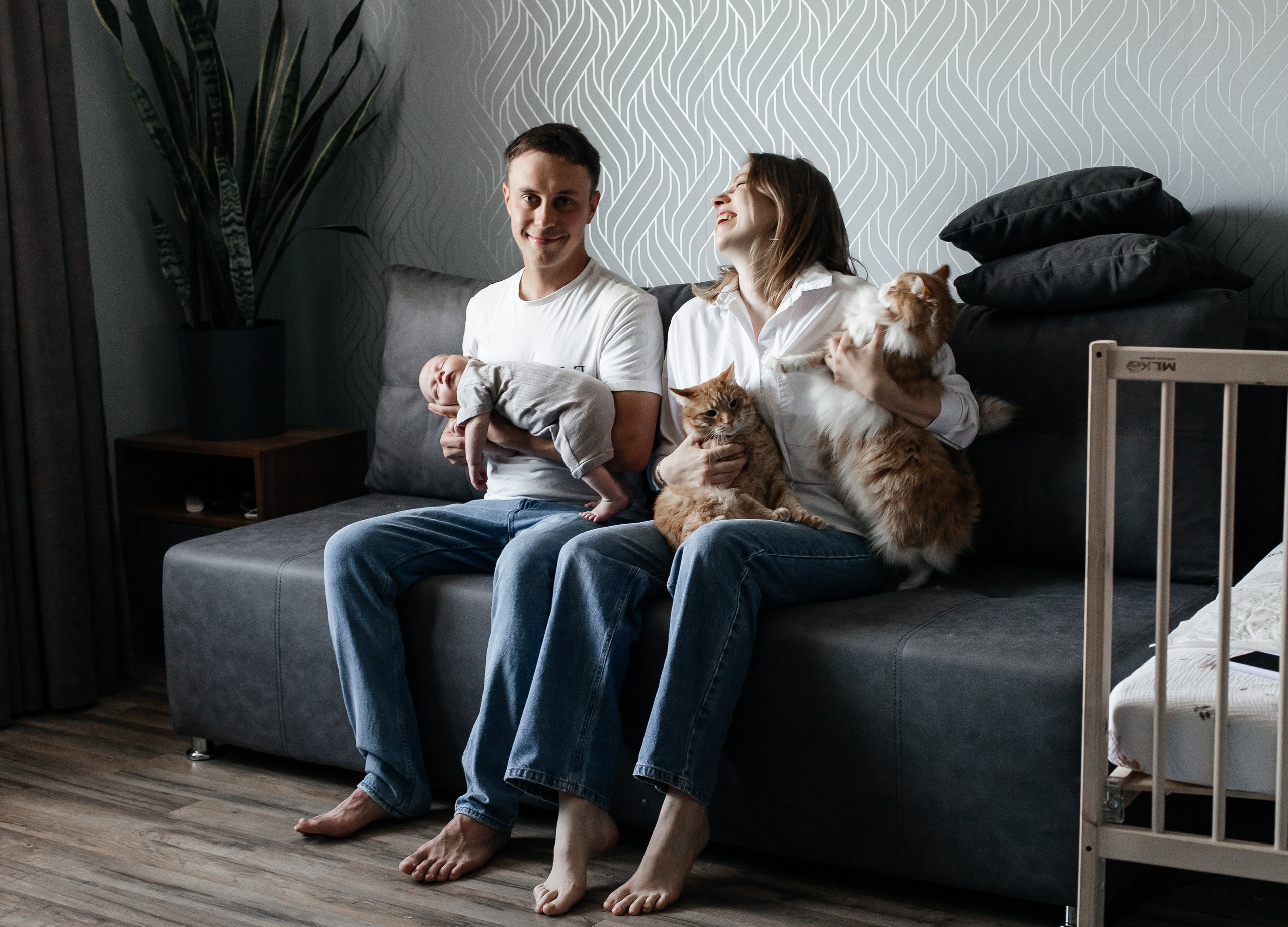 Сева, Юля и Андрей. Свадебный и семейный фотограф в Нижнем Новгороде Екатерина Наймарк