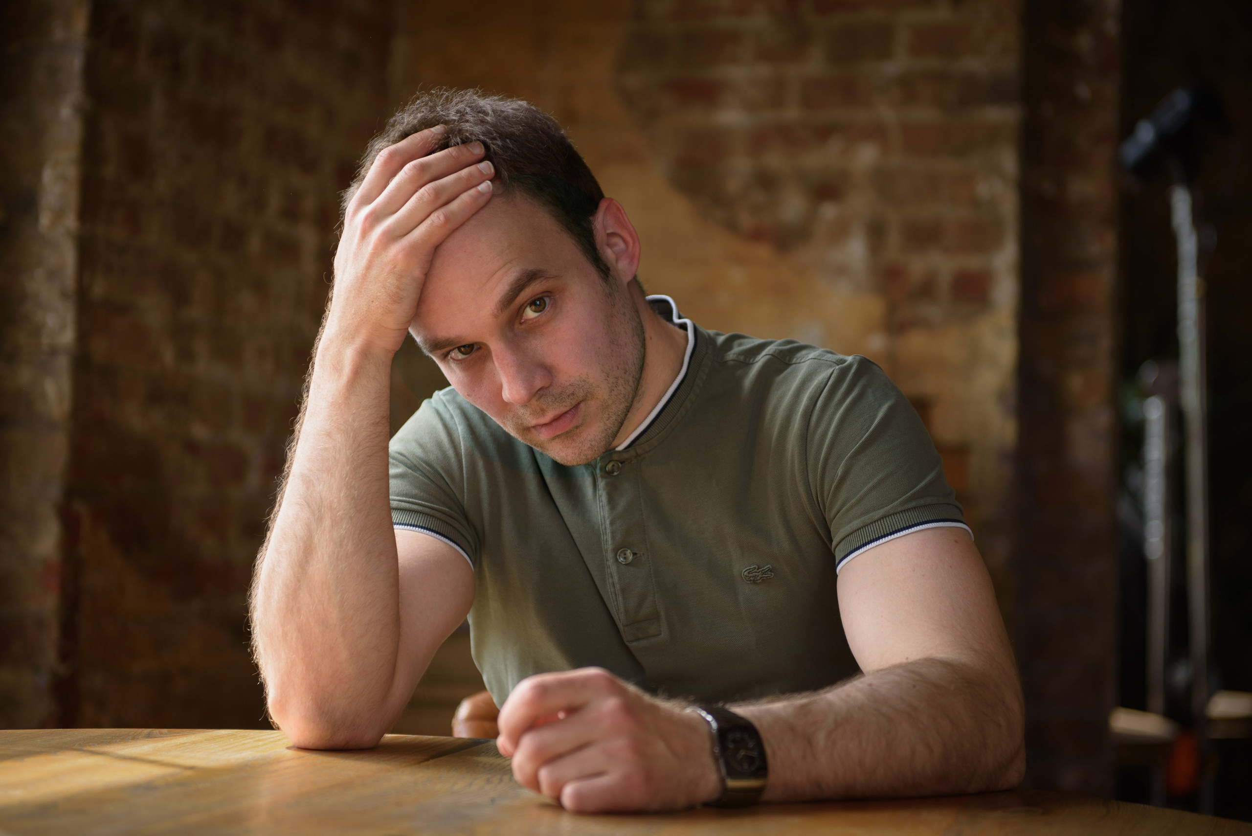 Мужской портрет. Анна Боровикова, фотограф Пушкино