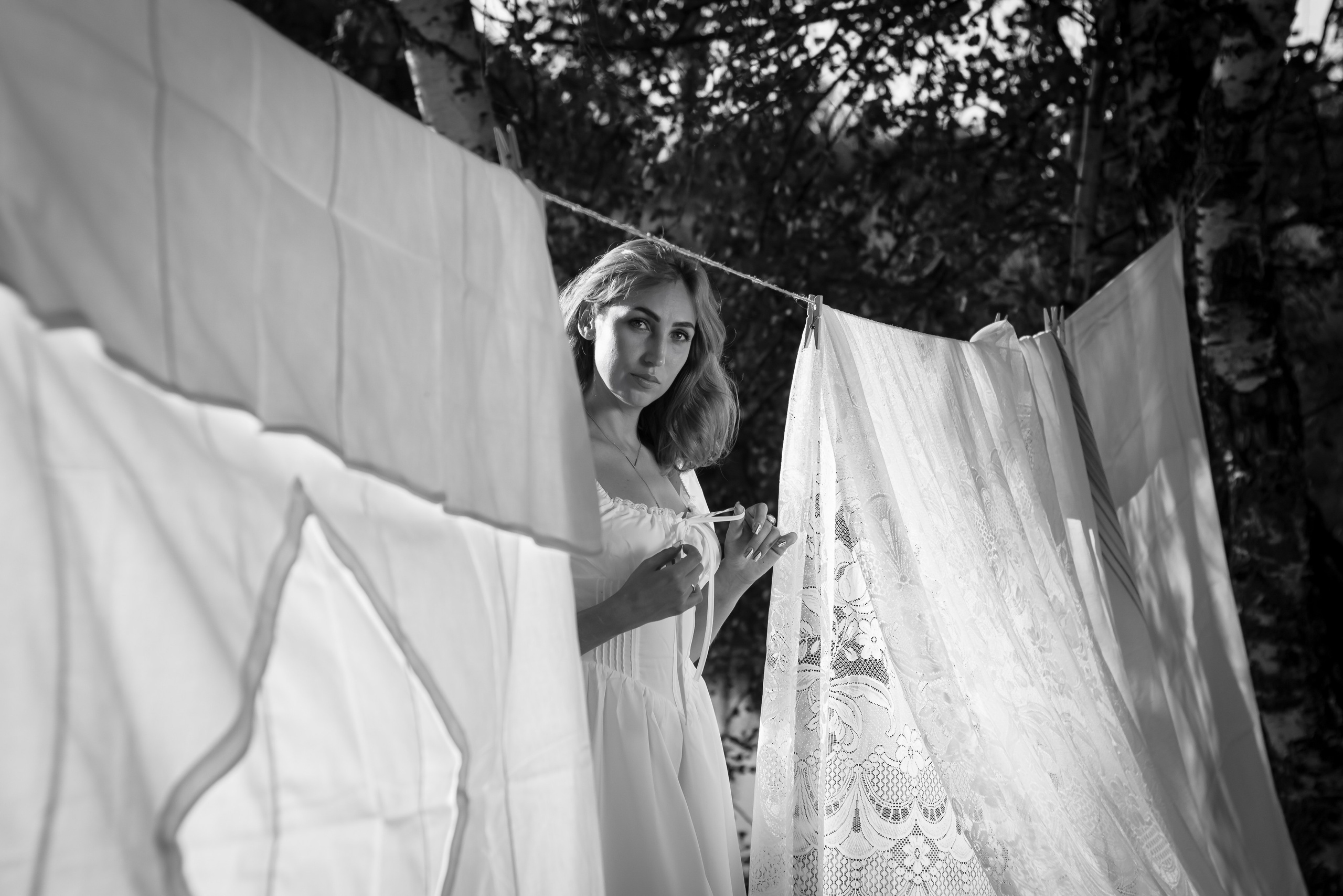 Большая стирка. Анна и Елена. Фотограф Мария Винницкая