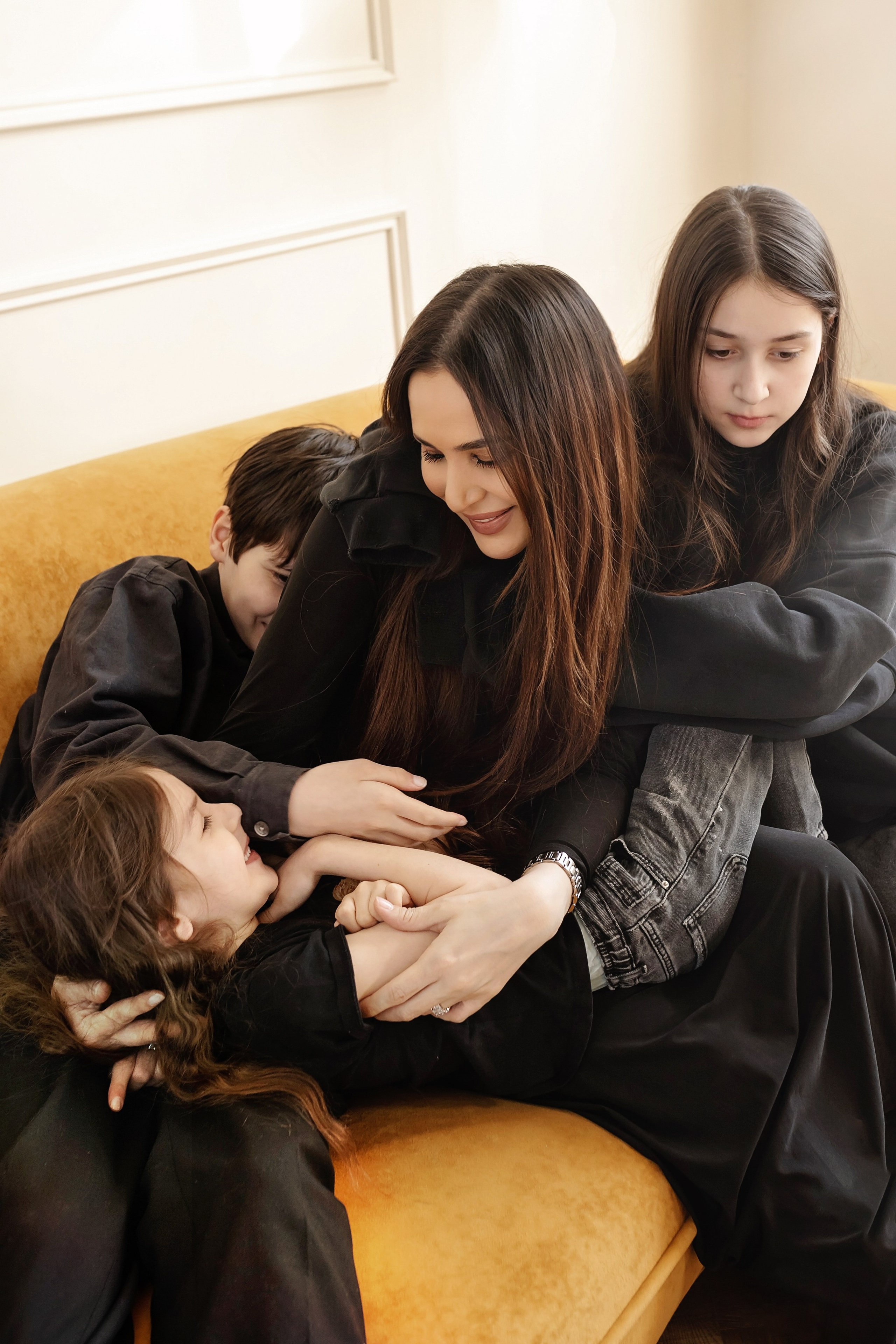 Саида и дети. Фотограф в Москве Ксения Мокрушина | Brand & Women photographer