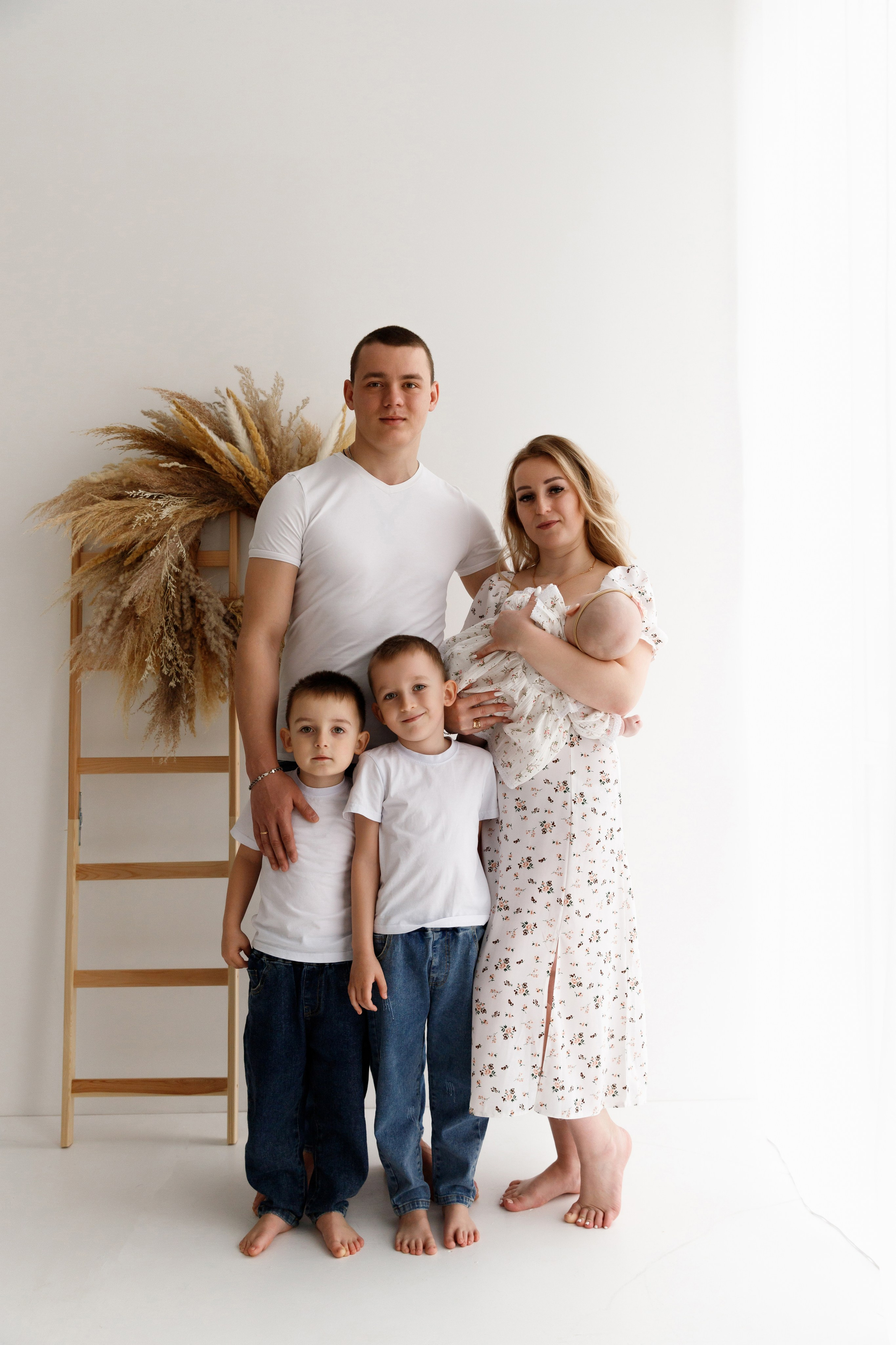 Семейная фотосессия. Фотограф новорожденных Славянск-на-Кубани Куцевольская Екатерина