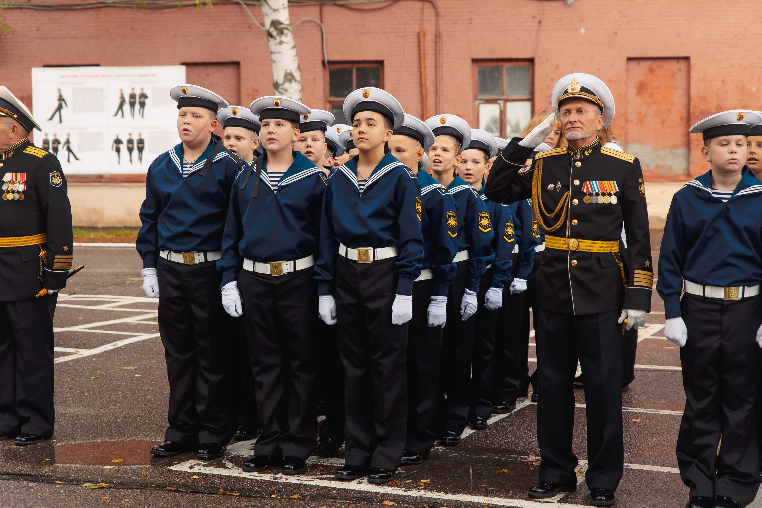 Кадетский корпус. Линейка. Фотограф в Кронштадте и Санкт-Петербурге Анастасия Коваленко