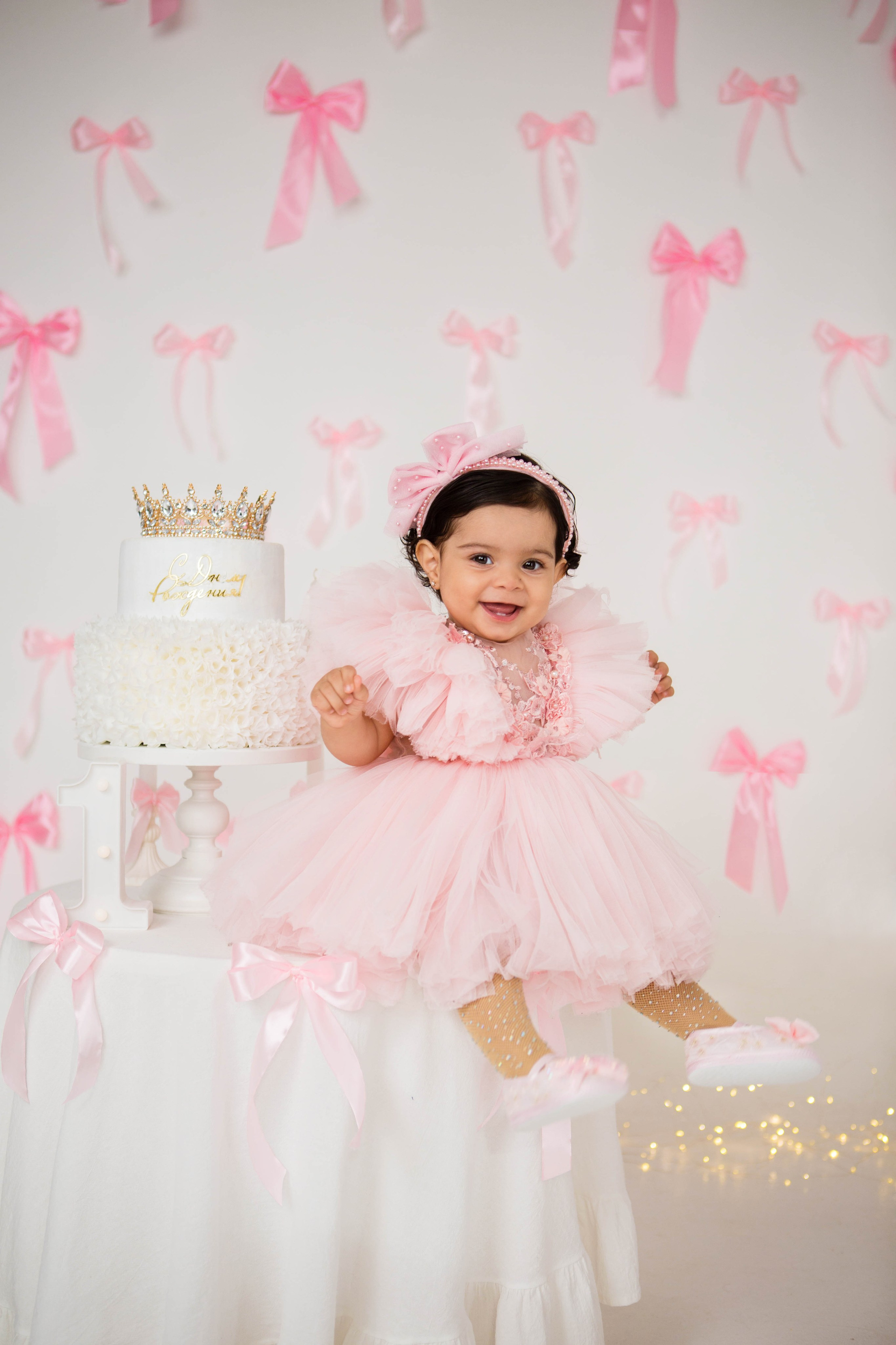 Аделия, 1 год. Фотостудия «Антураж». Свадебный семейный и детский фотограф в Краснодаре Карина Федоровская