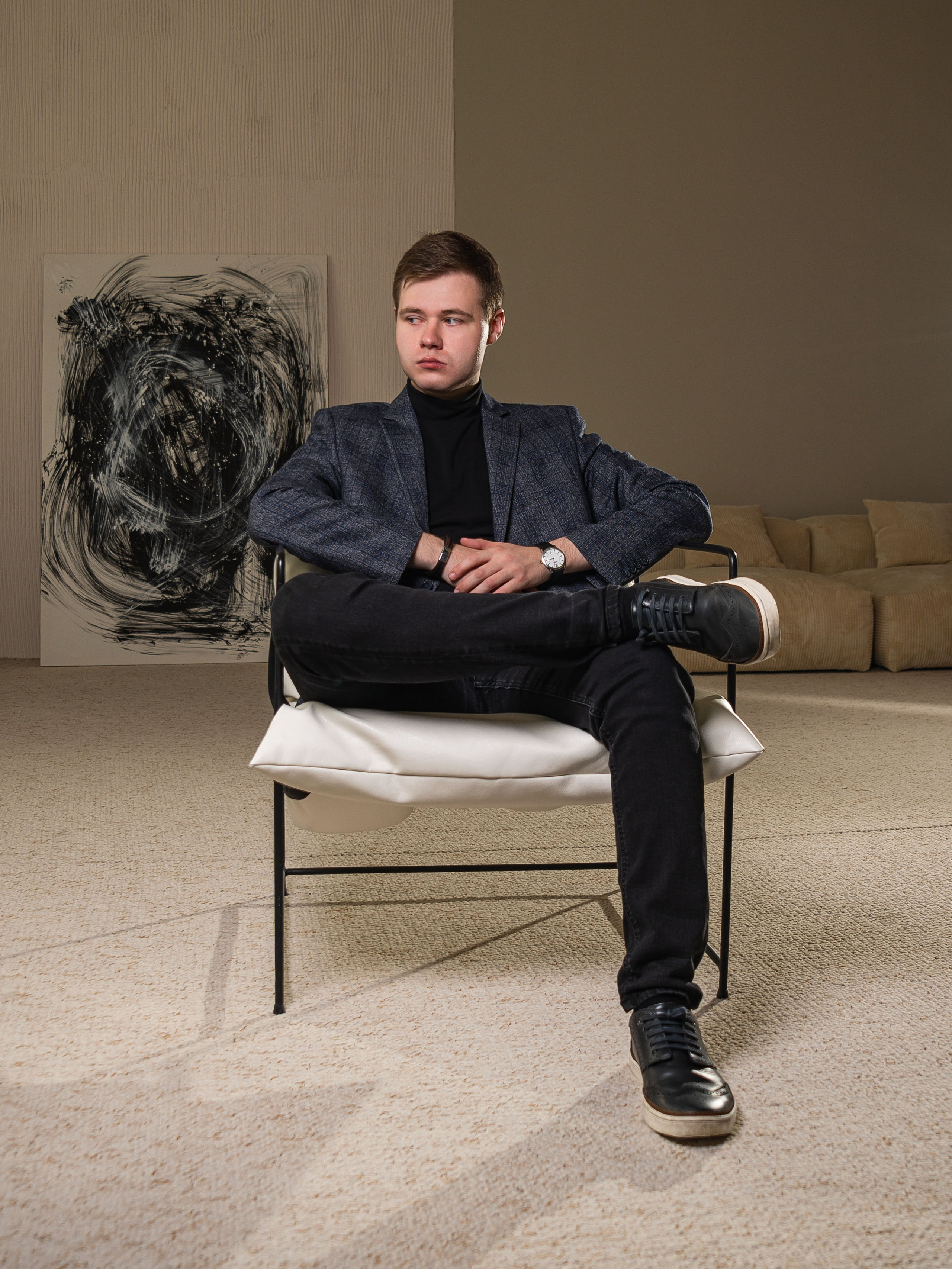 Дмитрий — фотосессия — студия. Фотограф Москва