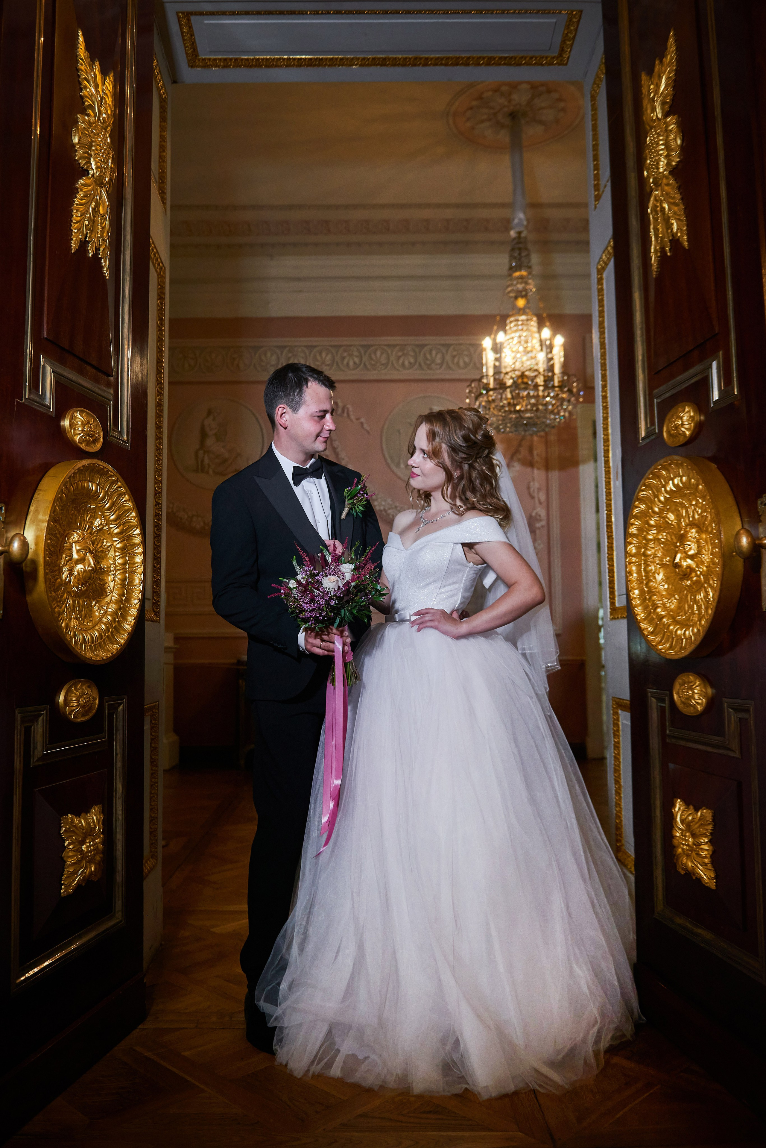 Екатерина и Александр (свадебная фотосессия в Павловском Дворце). Портретный, семейный и свадебный фотограф в Санкт-Петербурге и в Пушкине Ширяев Денис