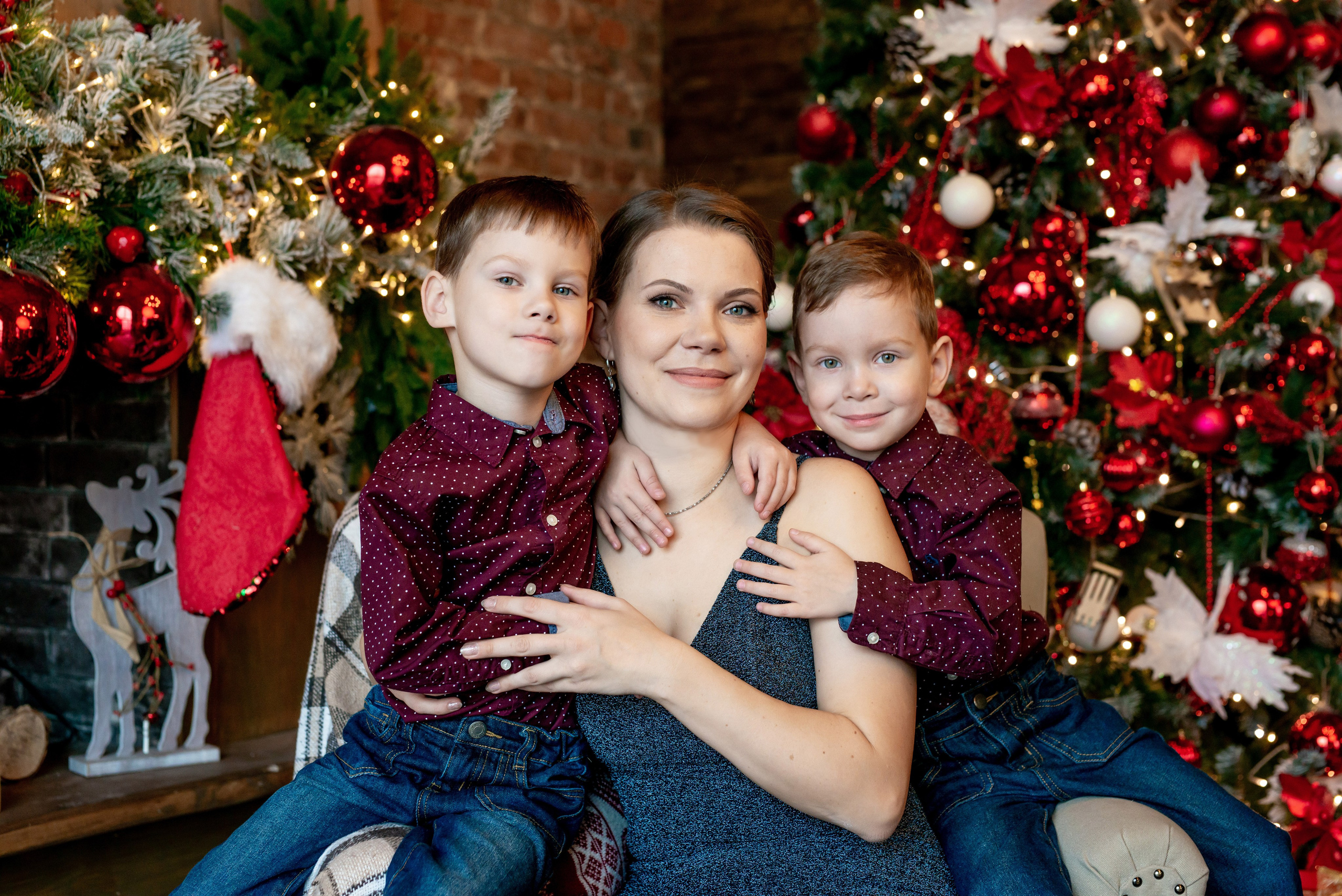 Новогодняя классика. Портретный, семейный и свадебный фотограф в Санкт-Петербурге и в Пушкине Ширяев Денис