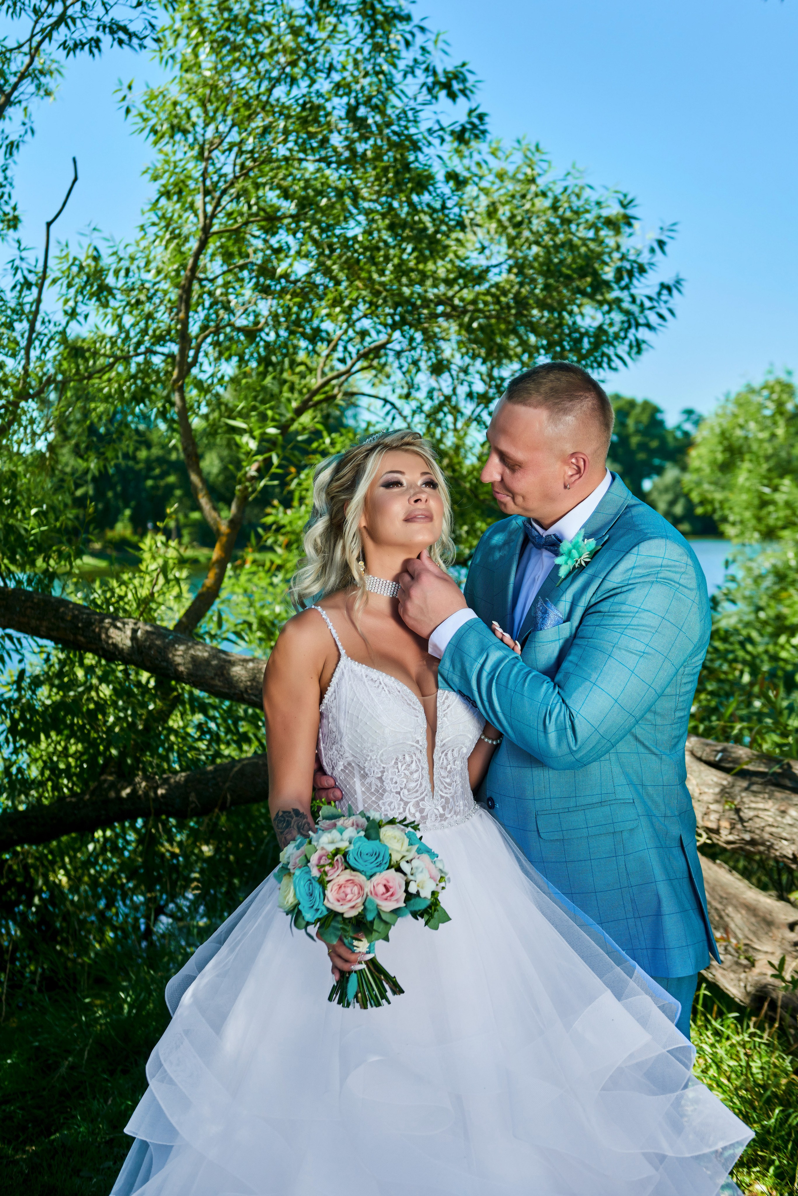 Свадебная прогулка в Петергофе. Портретный, семейный и свадебный фотограф в Санкт-Петербурге и в Пушкине Ширяев Денис