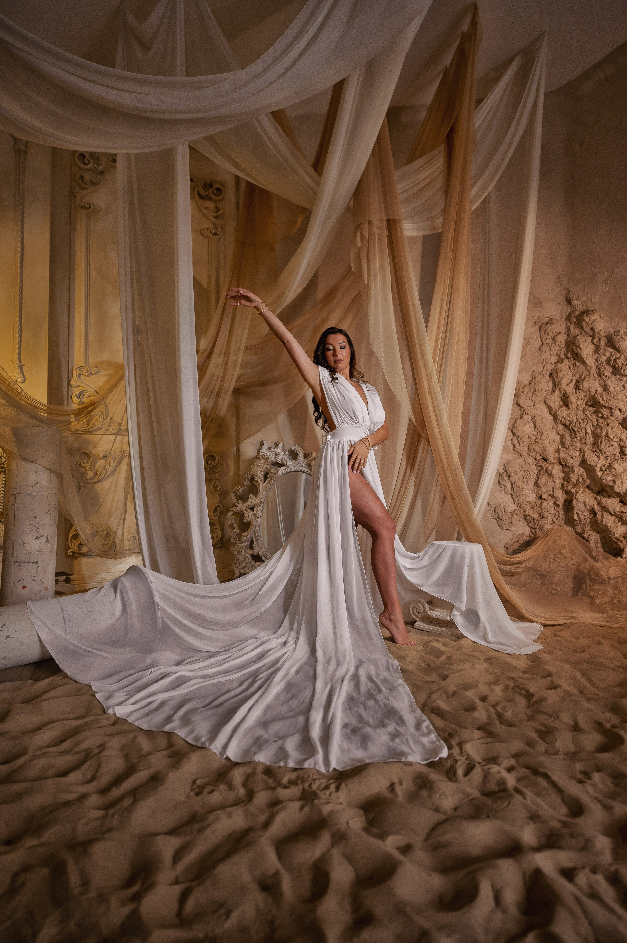 Образ греческой богини. Портретный, семейный и свадебный фотограф в Санкт-Петербурге и в Москве Ширяев Денис