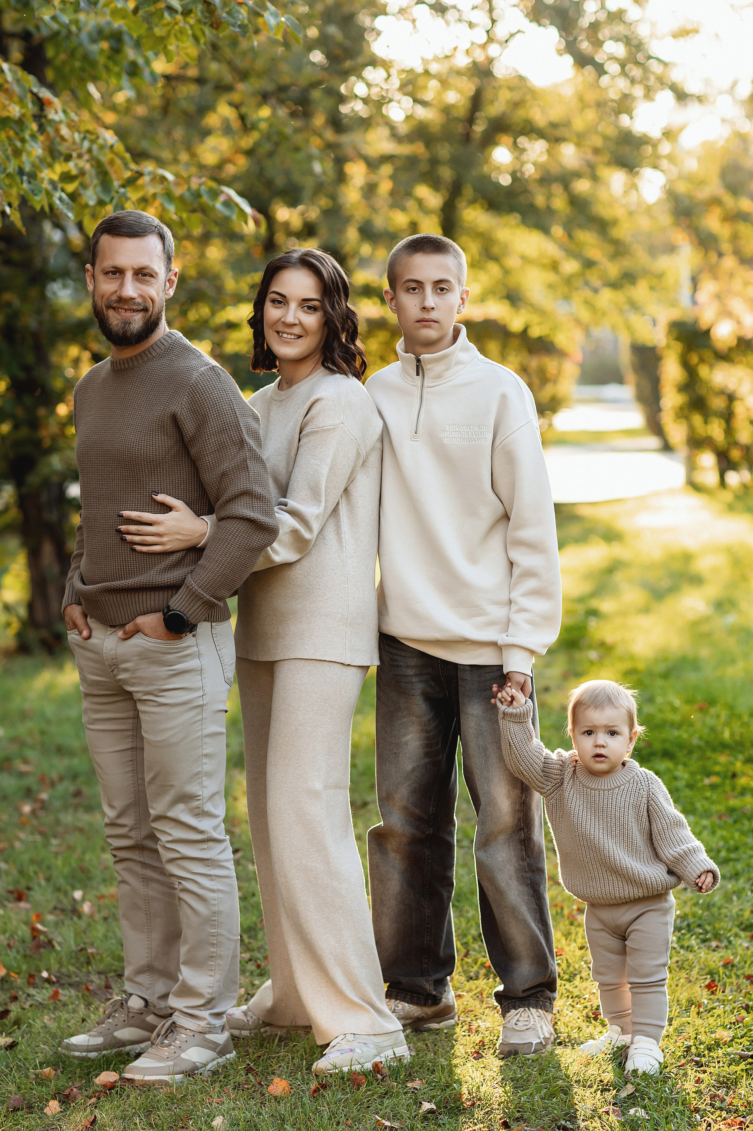 Семейная фотосессия для Михаила и Натальи. Детский и семейный фотограф Елена Воропаева