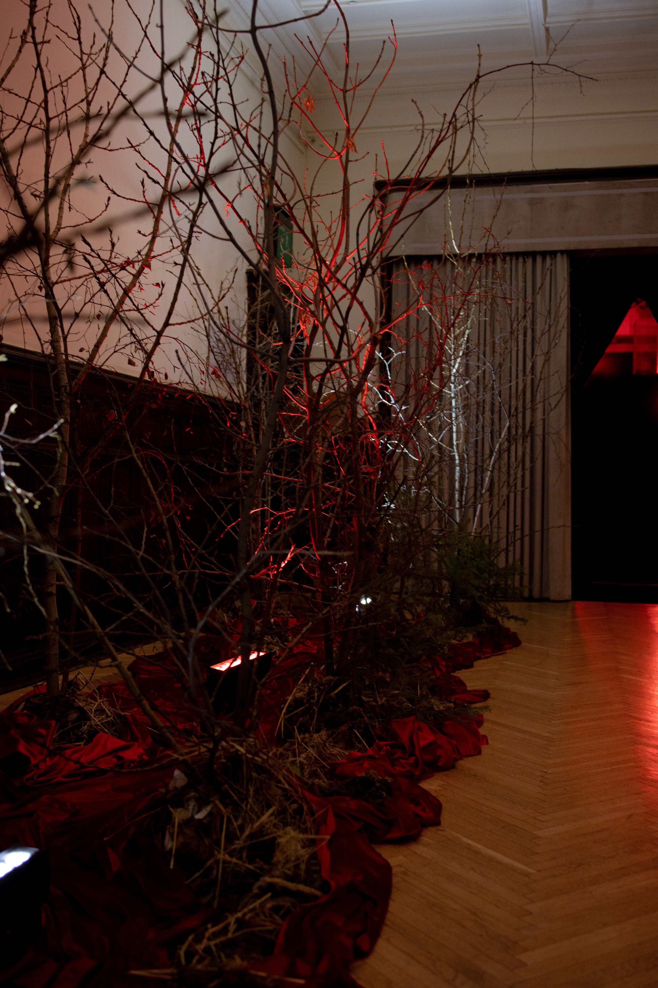 Новогодний корпоратив в фольклорном стиле. Особняк Лемана. Оформление свадеб, декор свадеб Вера Маркова, Москва