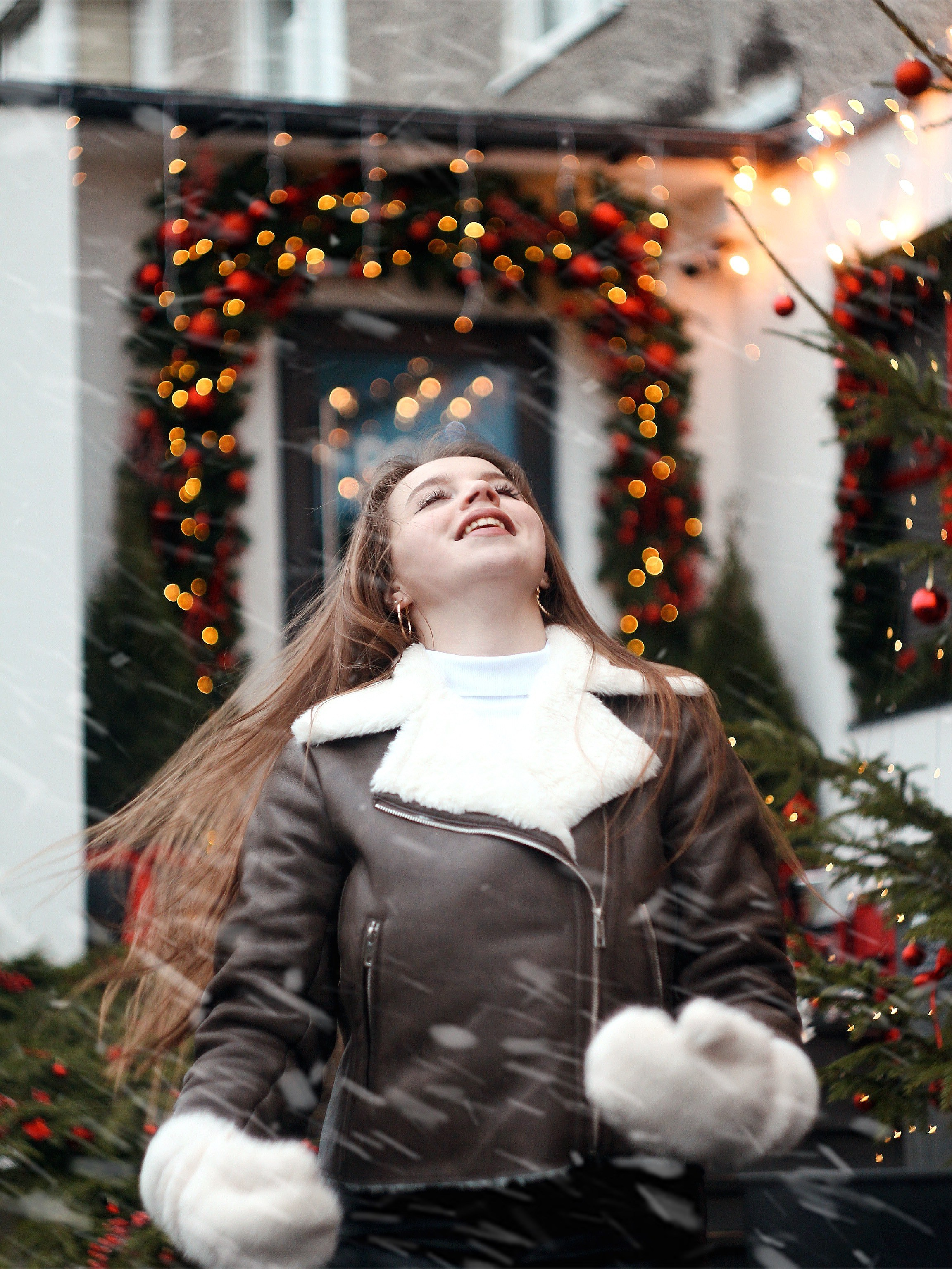 Winter snow. Photography Eva