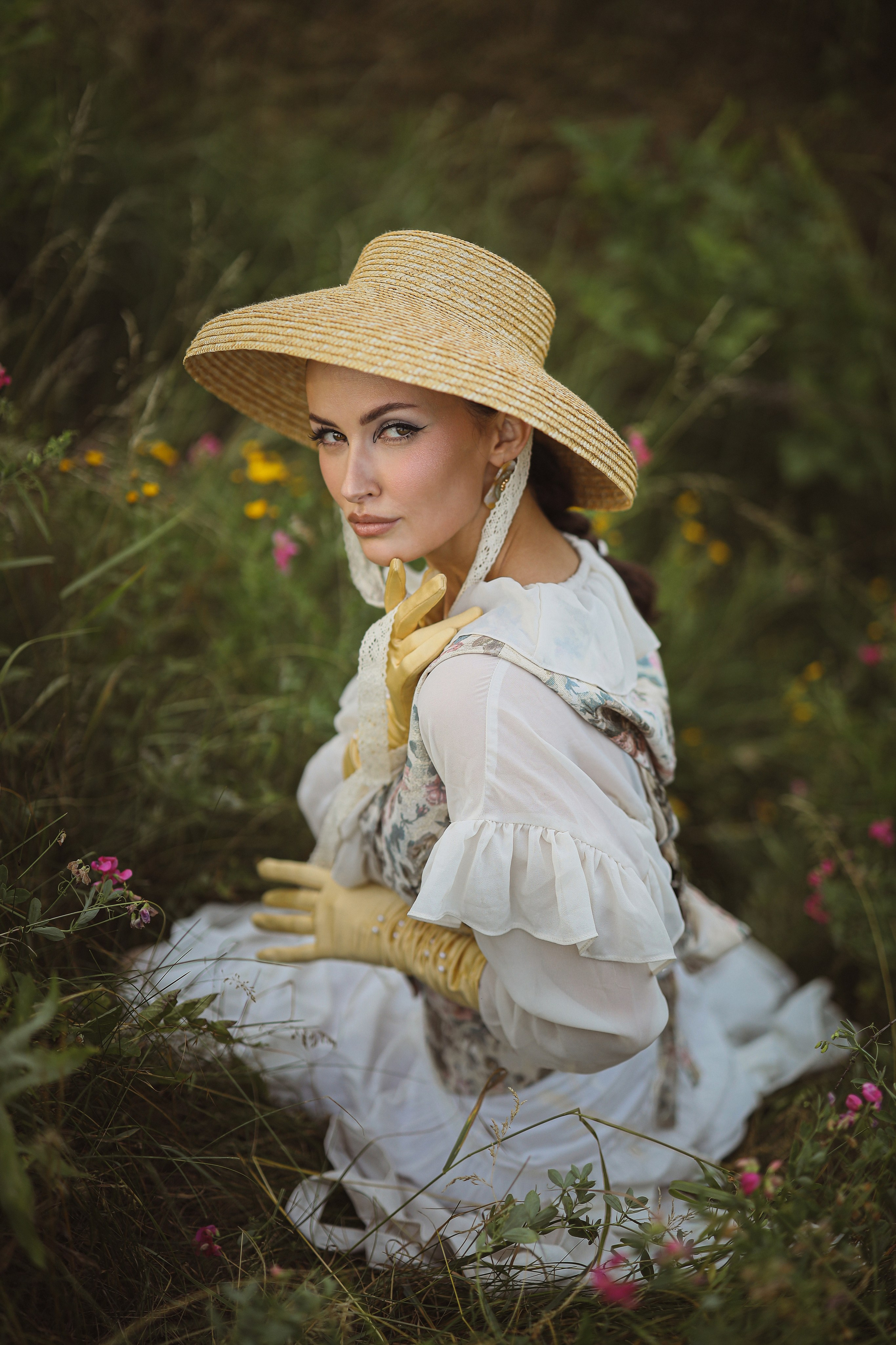 Фотосессия в поле. Свадебный и семейный фотограф в Абхазии Жанна Соснина