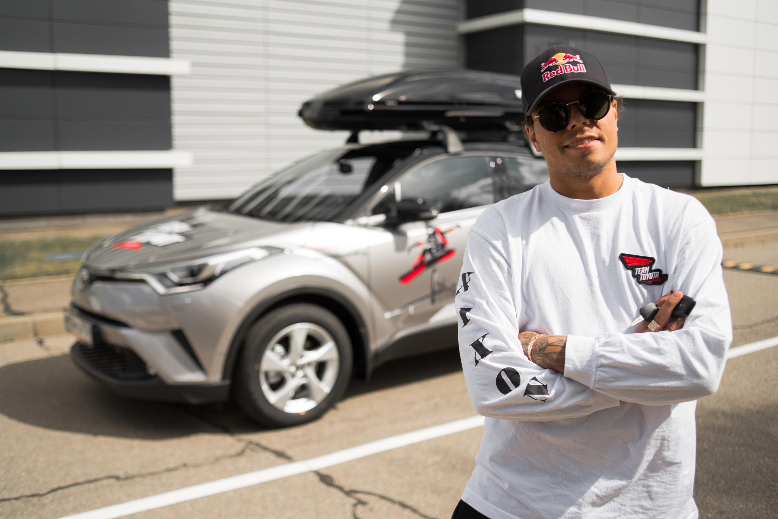 Атлеты Toyota Team Russia. DeLorein