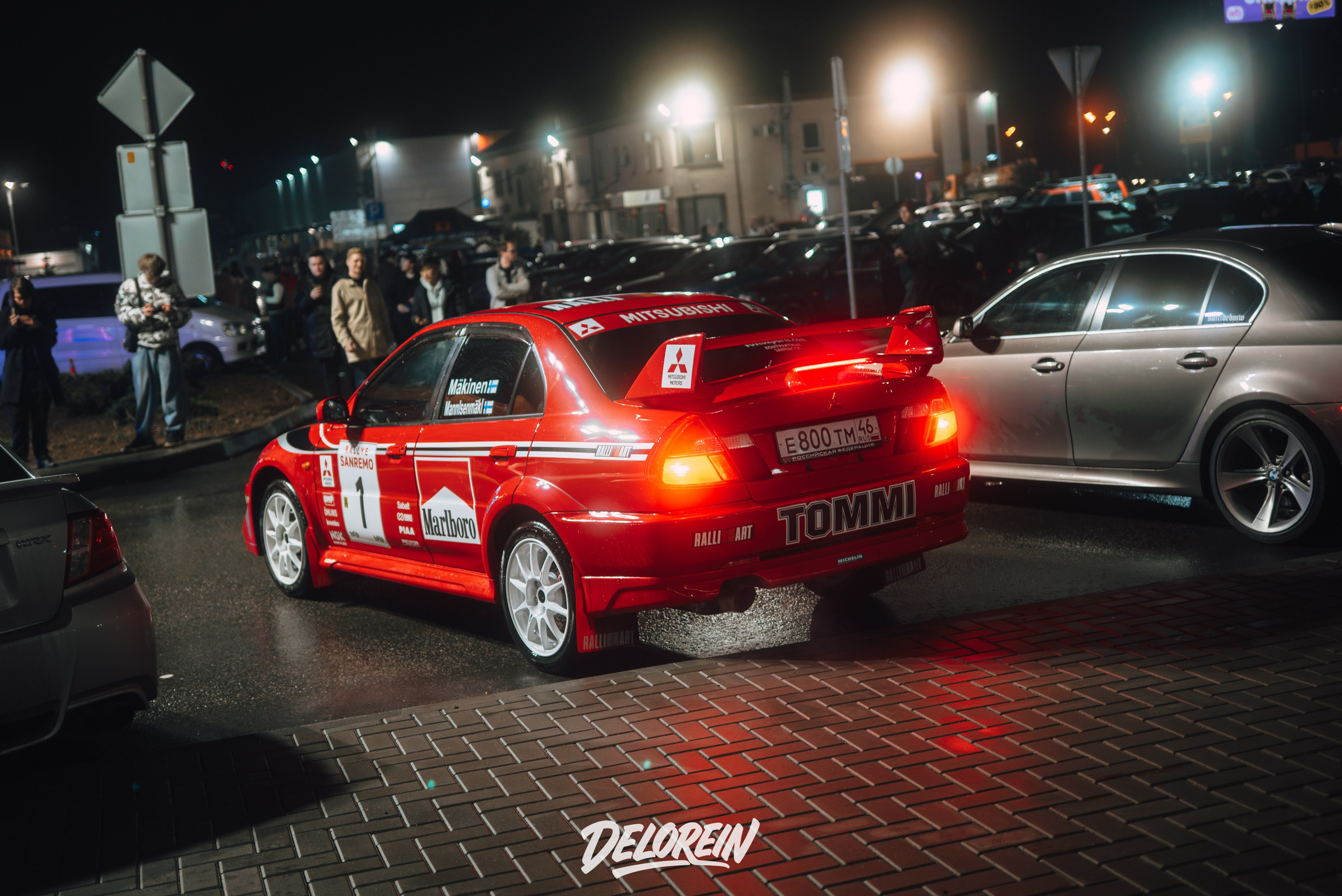 Mitsubishi Lancer Evo VI Tommy Makinen Edition. DeLorein