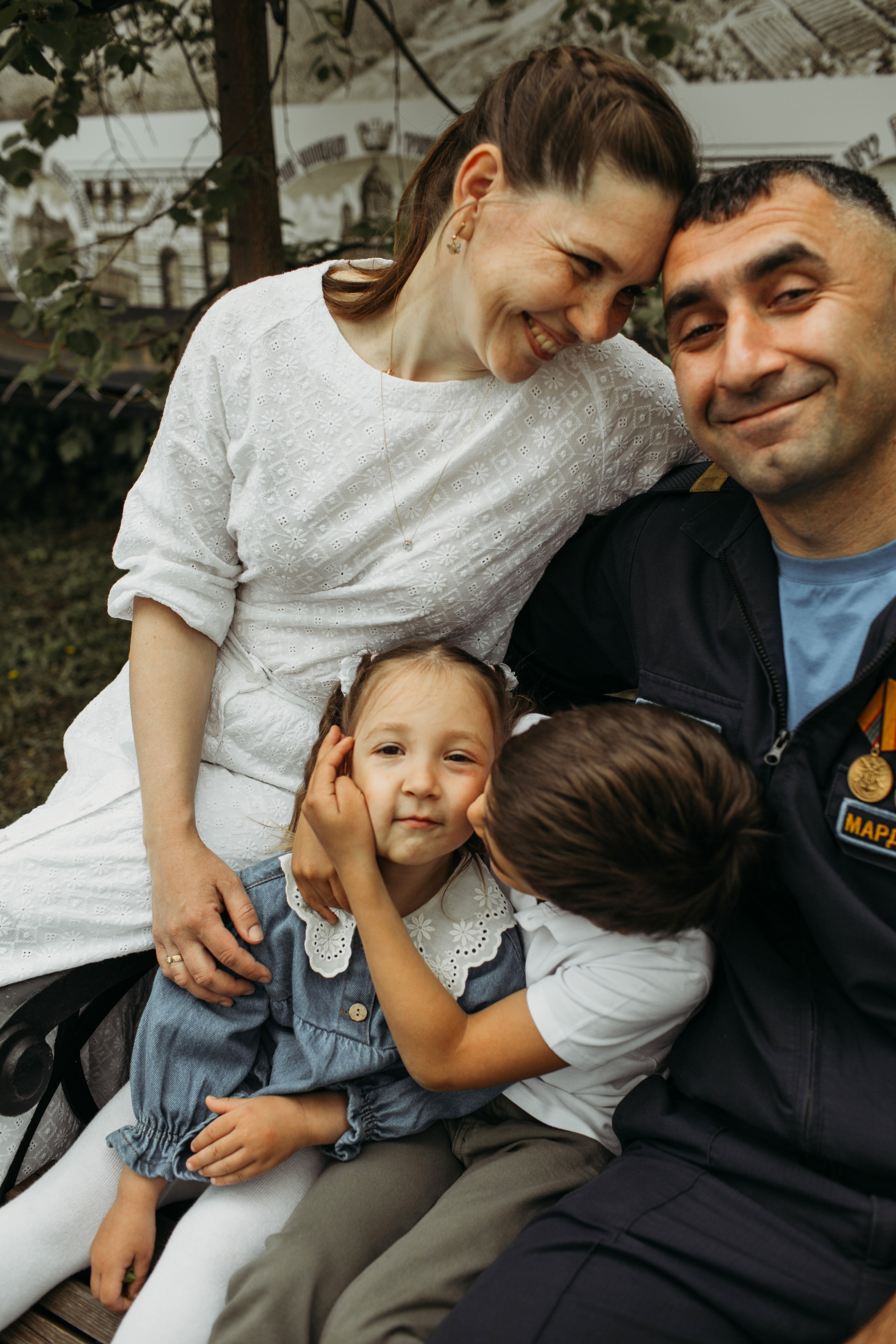 Амина, Малик, Юля, Сахиб. Семейный фотограф Томск