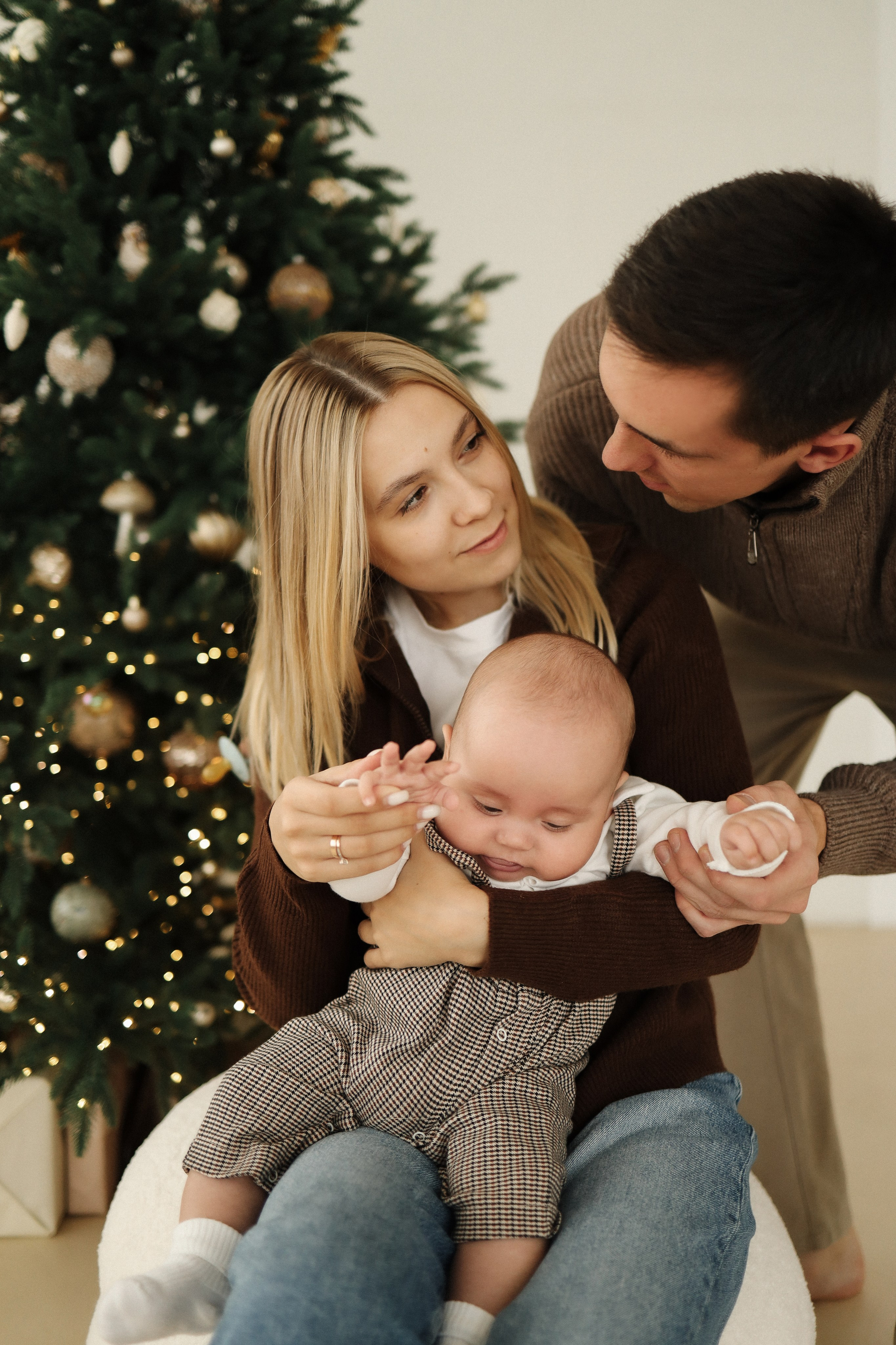 Первый новый год. Семейный и lovestory фотограф в Москве Светлана Коняхина
