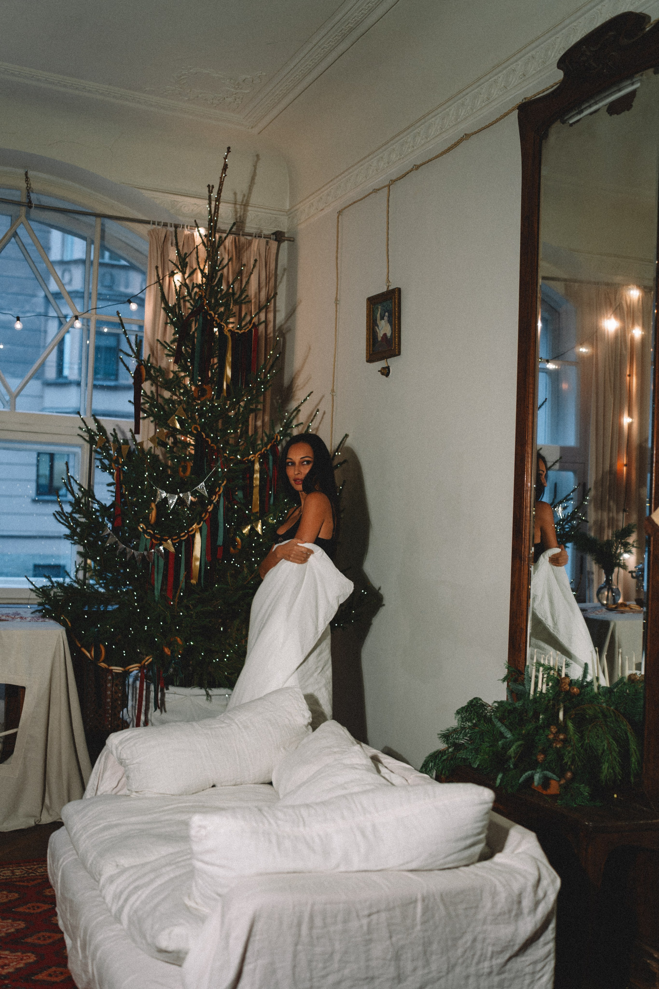 ФОТОСЕСИИЯ К НОВОМУ ГОДУ В АТМОСФЕРНОЙ СТУДИИВ ЦЕНТРЕ ПИТЕРАИ ВИНТАЖНЫЙ ОБРАЗ. Профессиональный фотограф, Санкт-Петербург — Виктория Богомолова