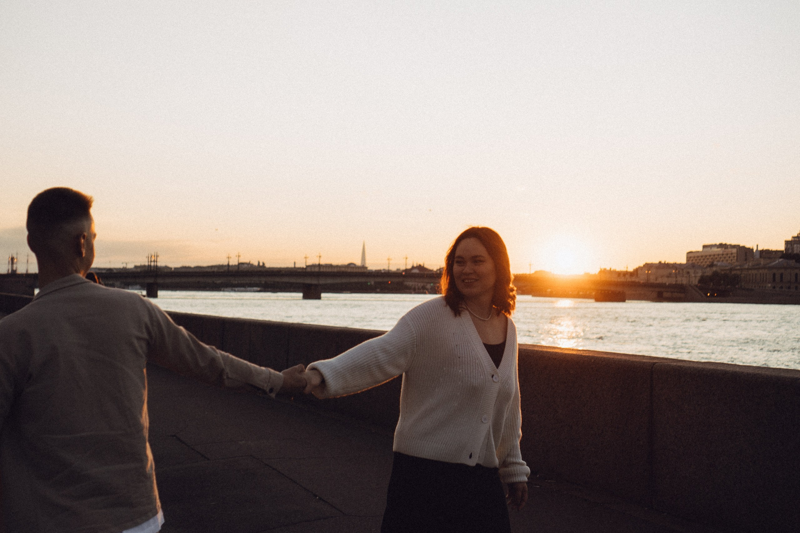 Любовная прогулка на закате. Профессиональный фотограф, Санкт-Петербург — Виктория Богомолова