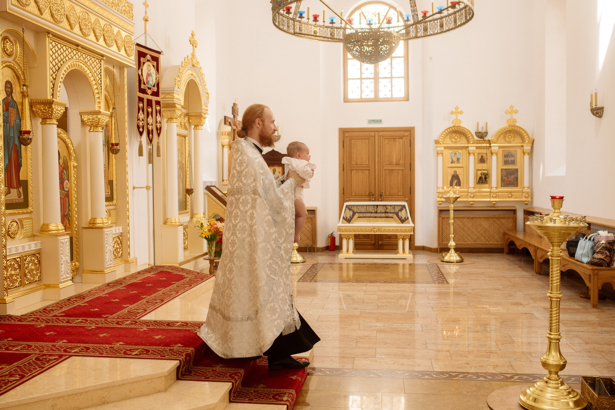 Крещение Сони. Фотограф Мария Стрелкова