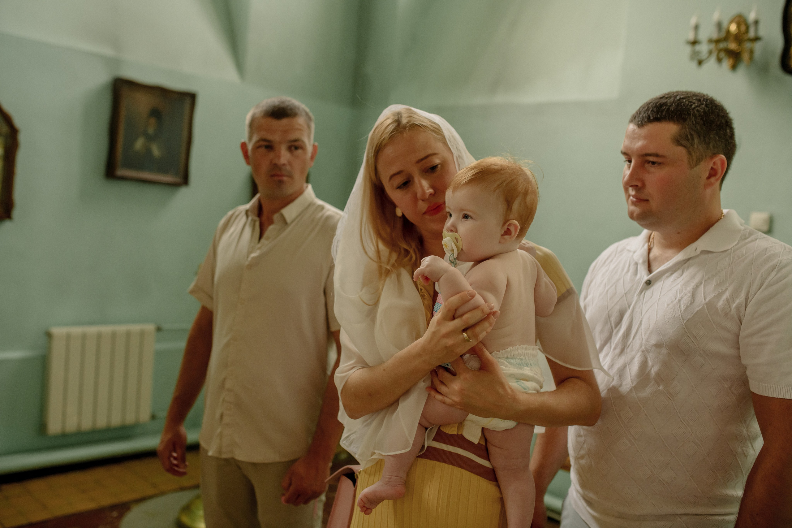 Крещение Юлечки. Фотограф Мария Стрелкова