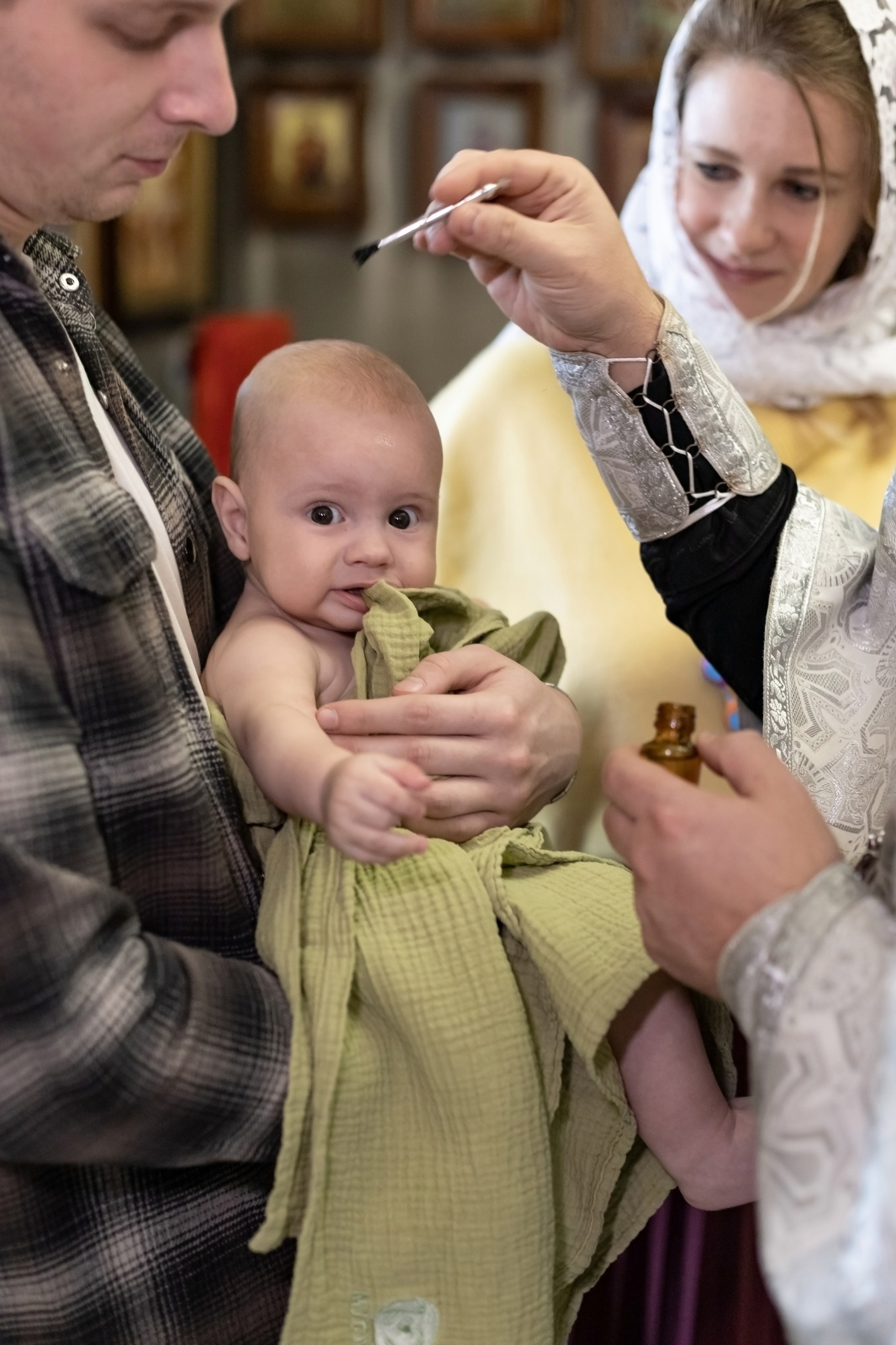 Крещение. NEWBORN, детский и семейный фотограф в Москве