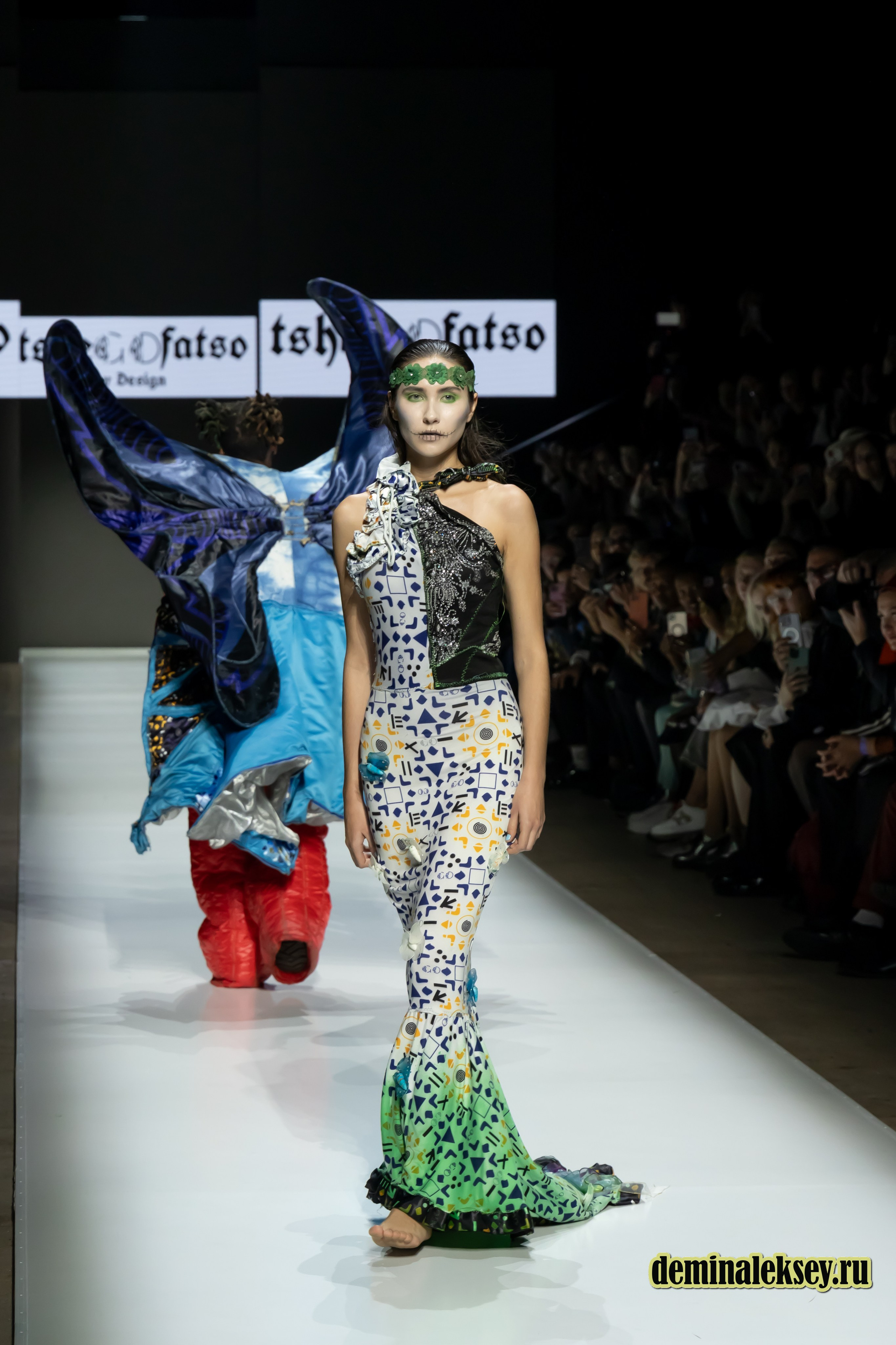 Московская неделя моды 2024 9 октября дизайнер Tshegofatso by design. Репортажный, семейный и студийный фотограф в Москве Демин Алексей