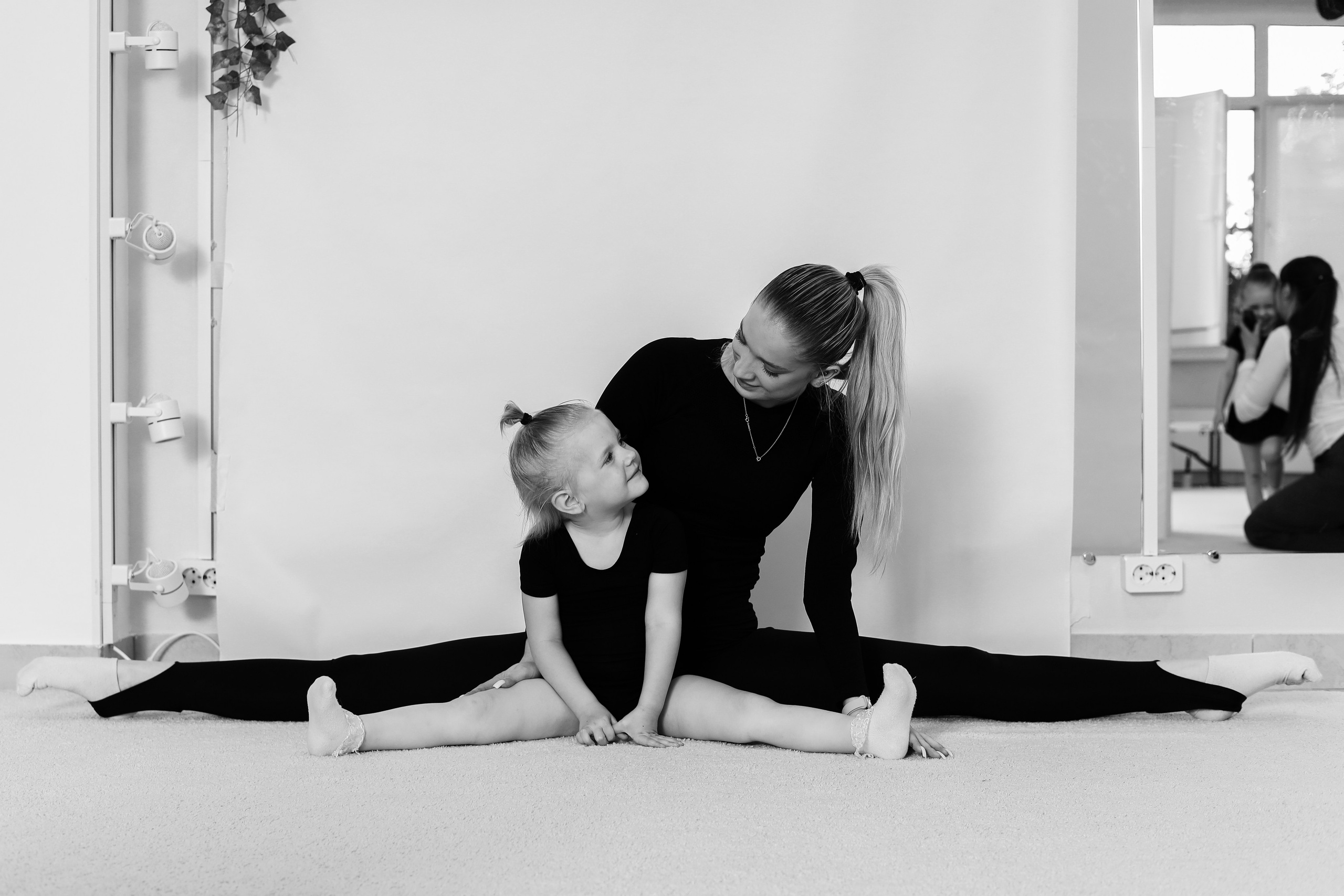 Открытый урок гимнастика. Фотограф Надршина Лилия