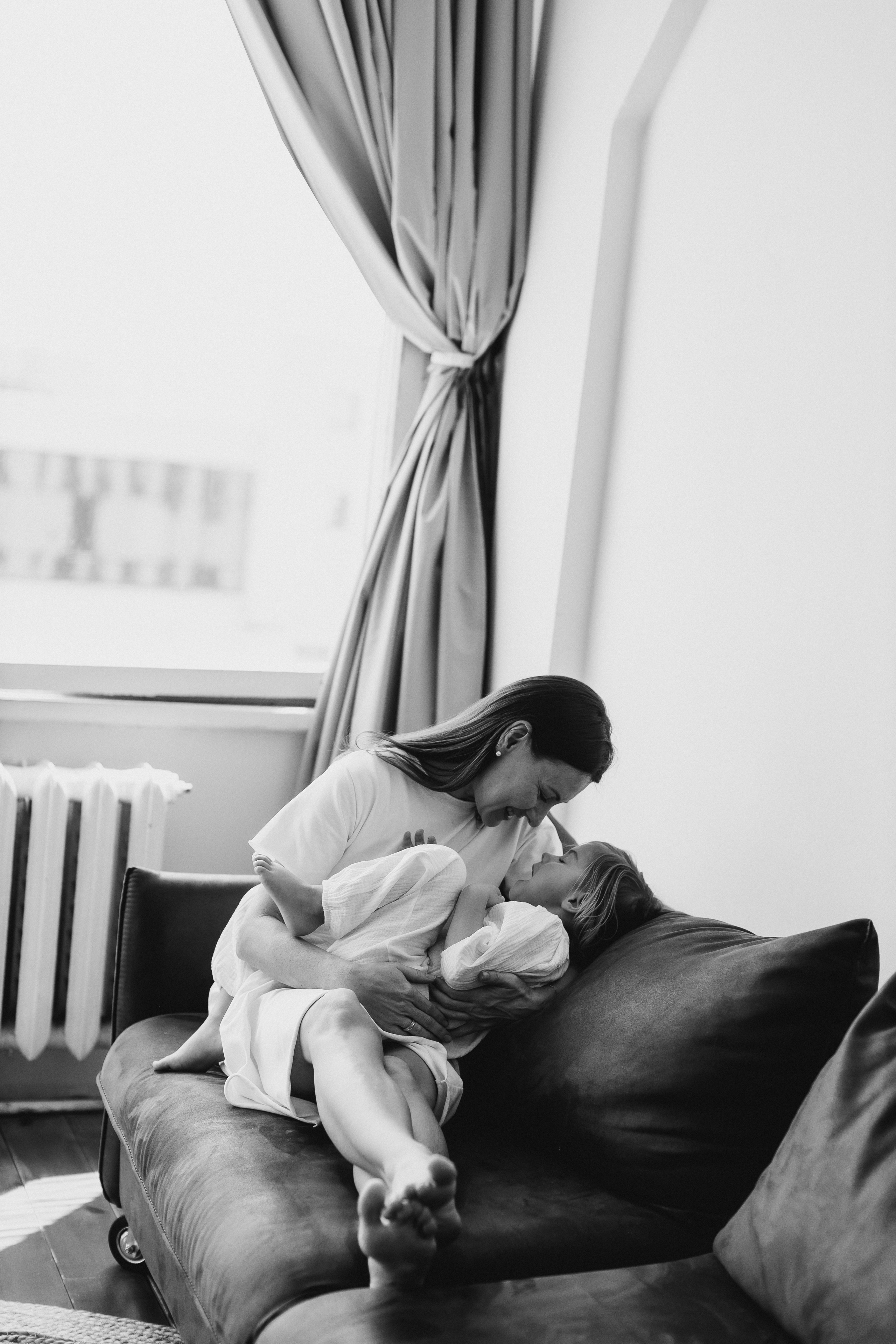 Мама и девочки. Евгения Пелипас