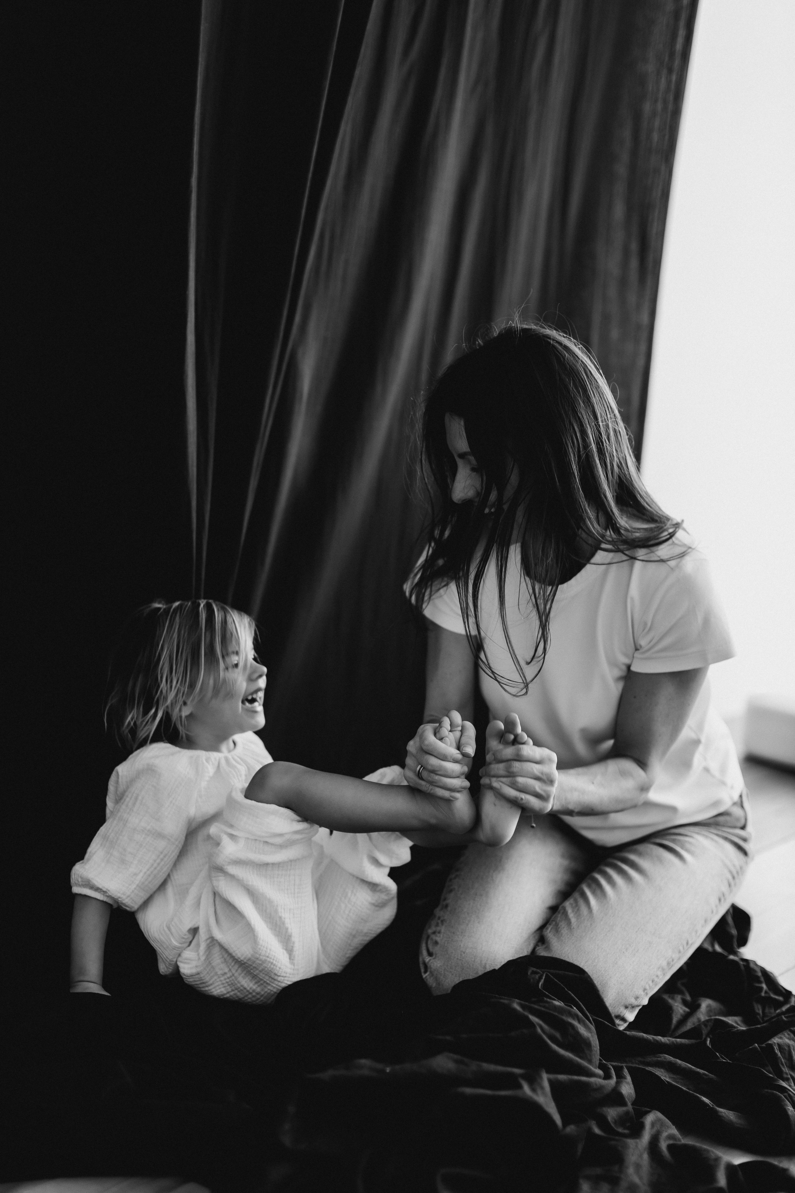 Мама и девочки. Евгения Пелипас