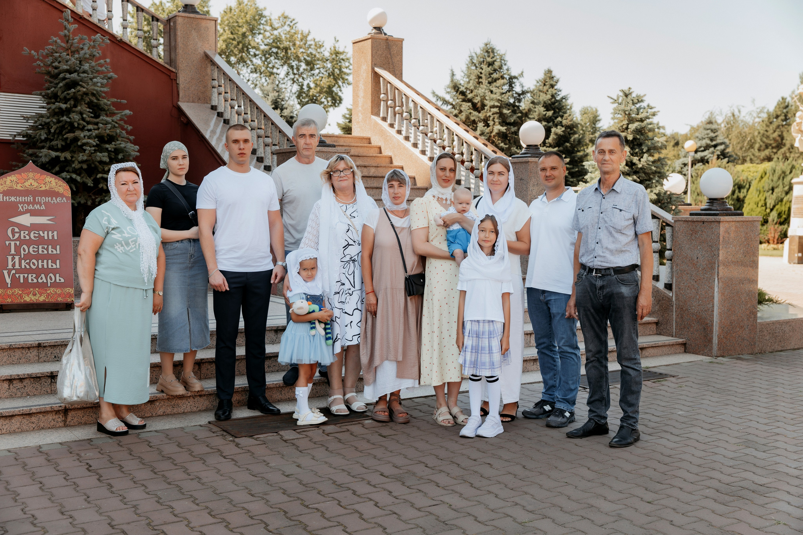 Таинство Крещения Михаила. Свадебный и Семейный Фотограф в Краснодаре