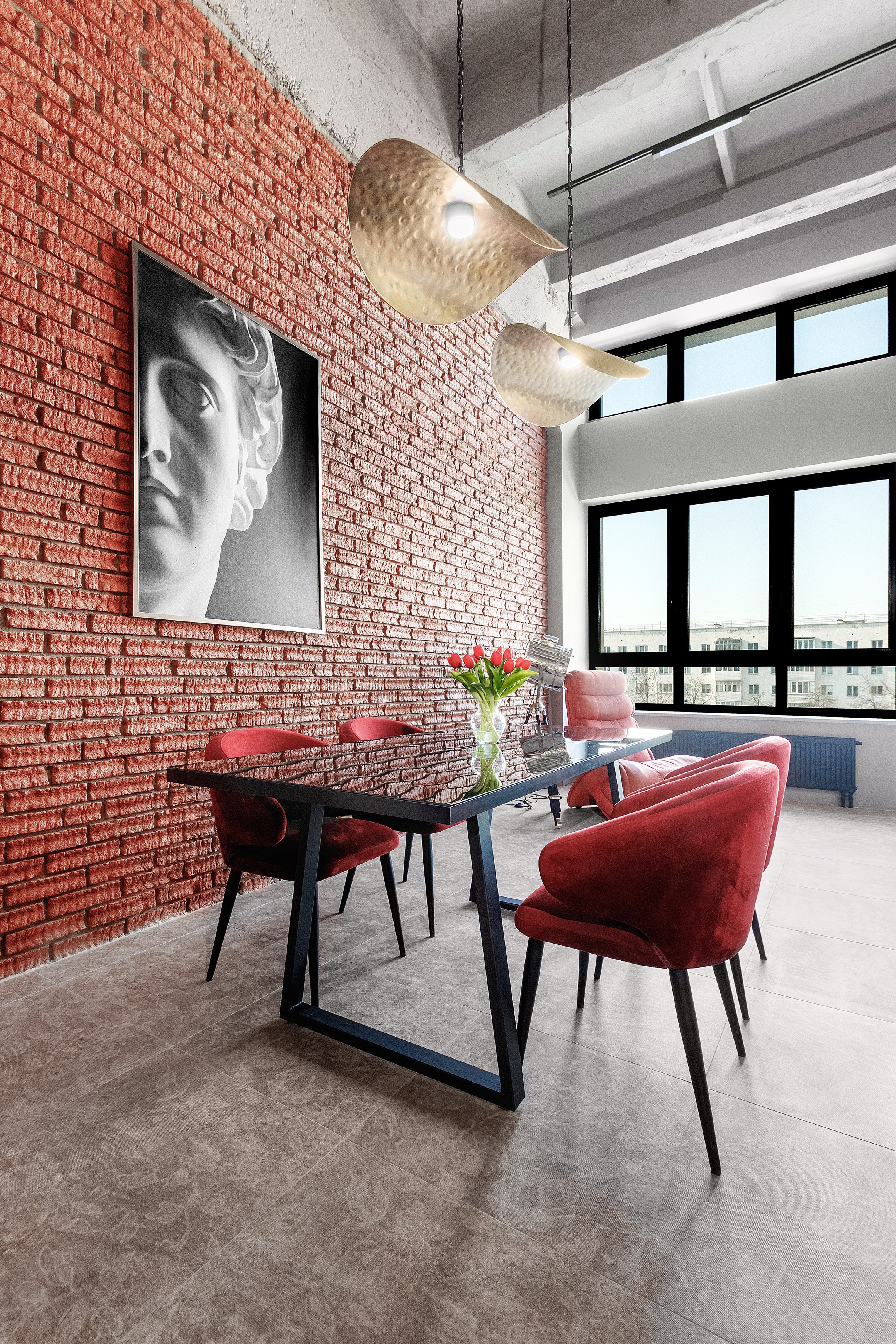 Фото мебели интерьера в стиле лофт